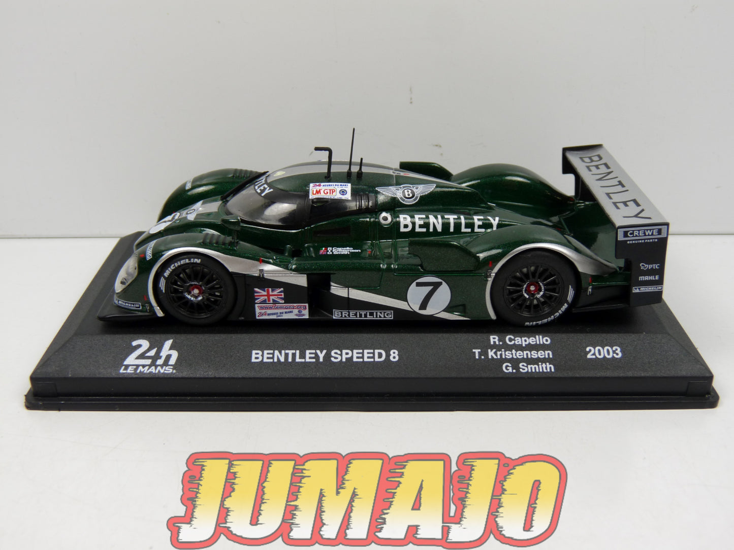 24H01 Voiture 1/43 CENTAURIA 24 Heures Mans Winner Bentley speed 8 2003 Capello #7