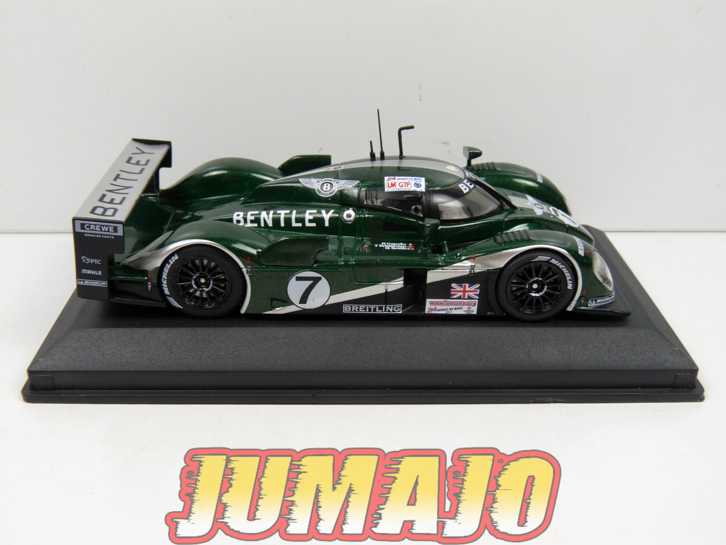 24H01 Voiture 1/43 CENTAURIA 24 Heures Mans Winner Bentley speed 8 2003 Capello #7