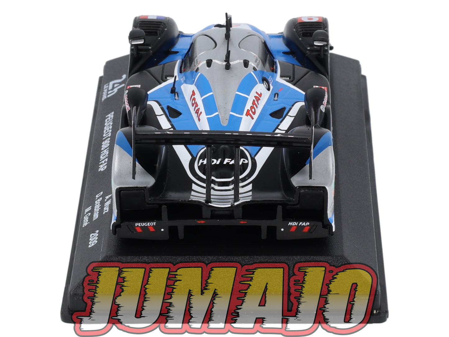 24H212 Voiture 1/43 IXO 24 Heures Mans Winner 2009 PEUGEOT 908 HDi FAP D.Brabham #9