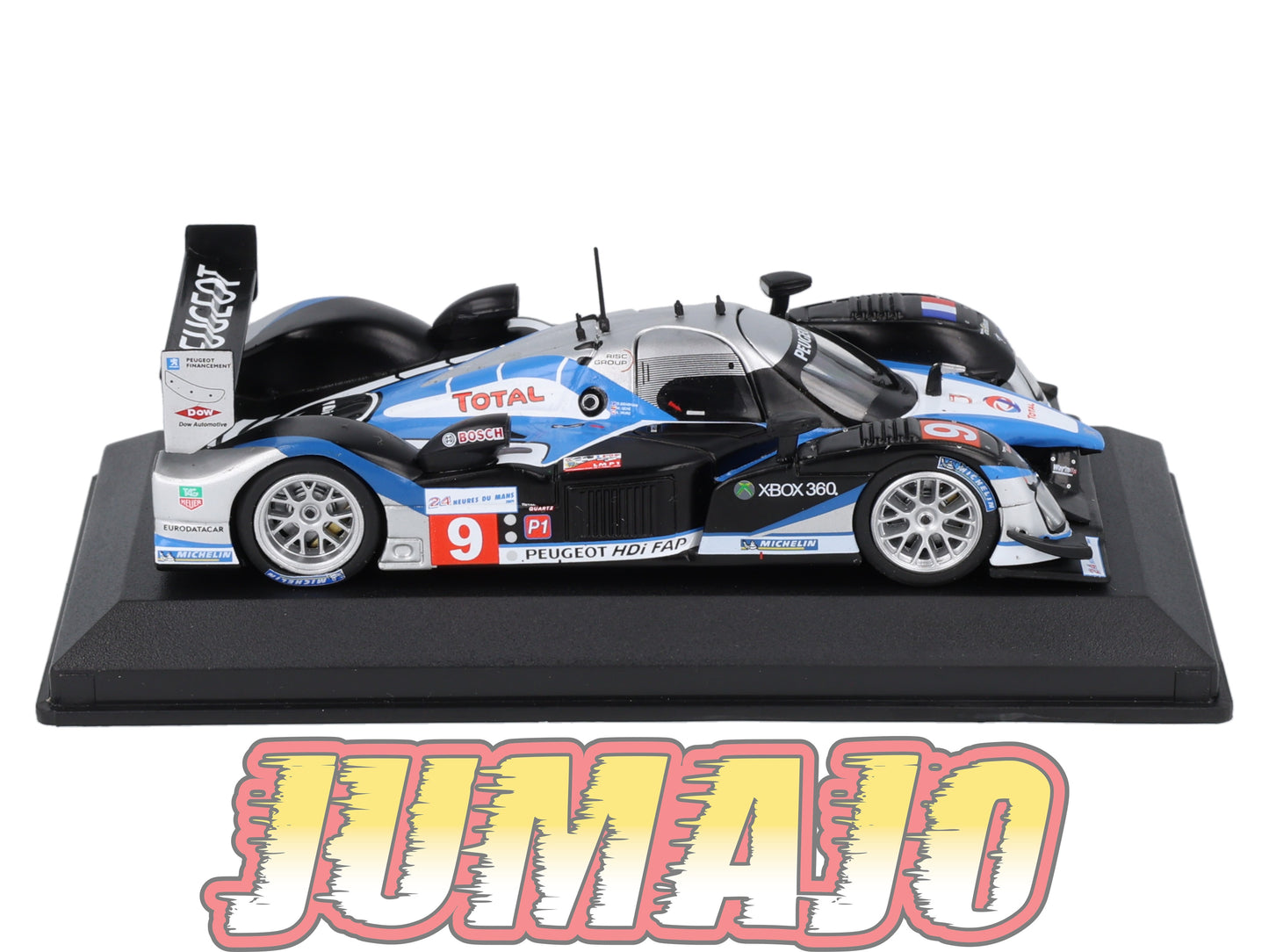 24H212 Voiture 1/43 IXO 24 Heures Mans Winner 2009 PEUGEOT 908 HDi FAP D.Brabham #9