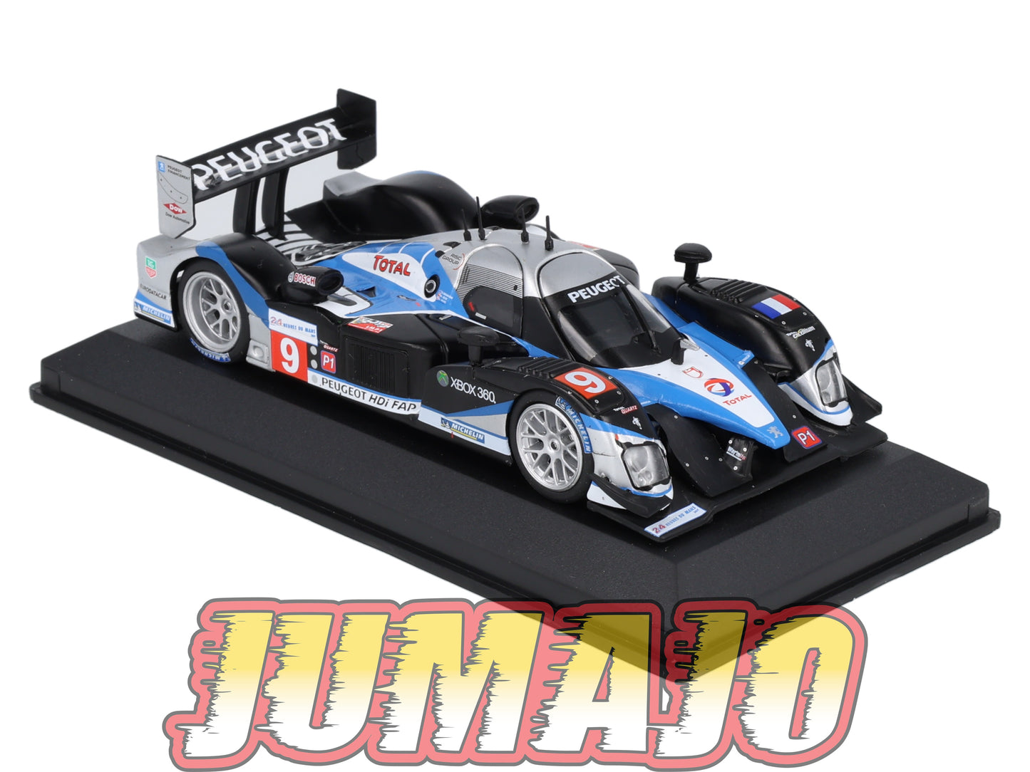 24H212 Voiture 1/43 IXO 24 Heures Mans Winner 2009 PEUGEOT 908 HDi FAP D.Brabham #9