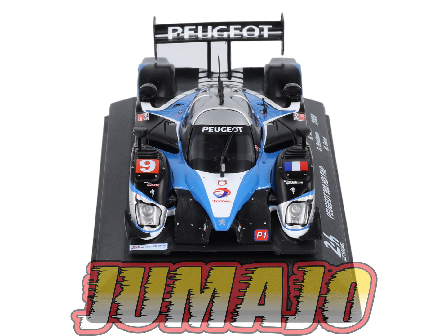 24H212 Voiture 1/43 IXO 24 Heures Mans Winner 2009 PEUGEOT 908 HDi FAP D.Brabham #9