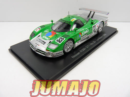 24H105 1/43 HACHETTE Japon 24 Heures Le Mans : Nissan R390 GT1 1998 Kageyama #33
