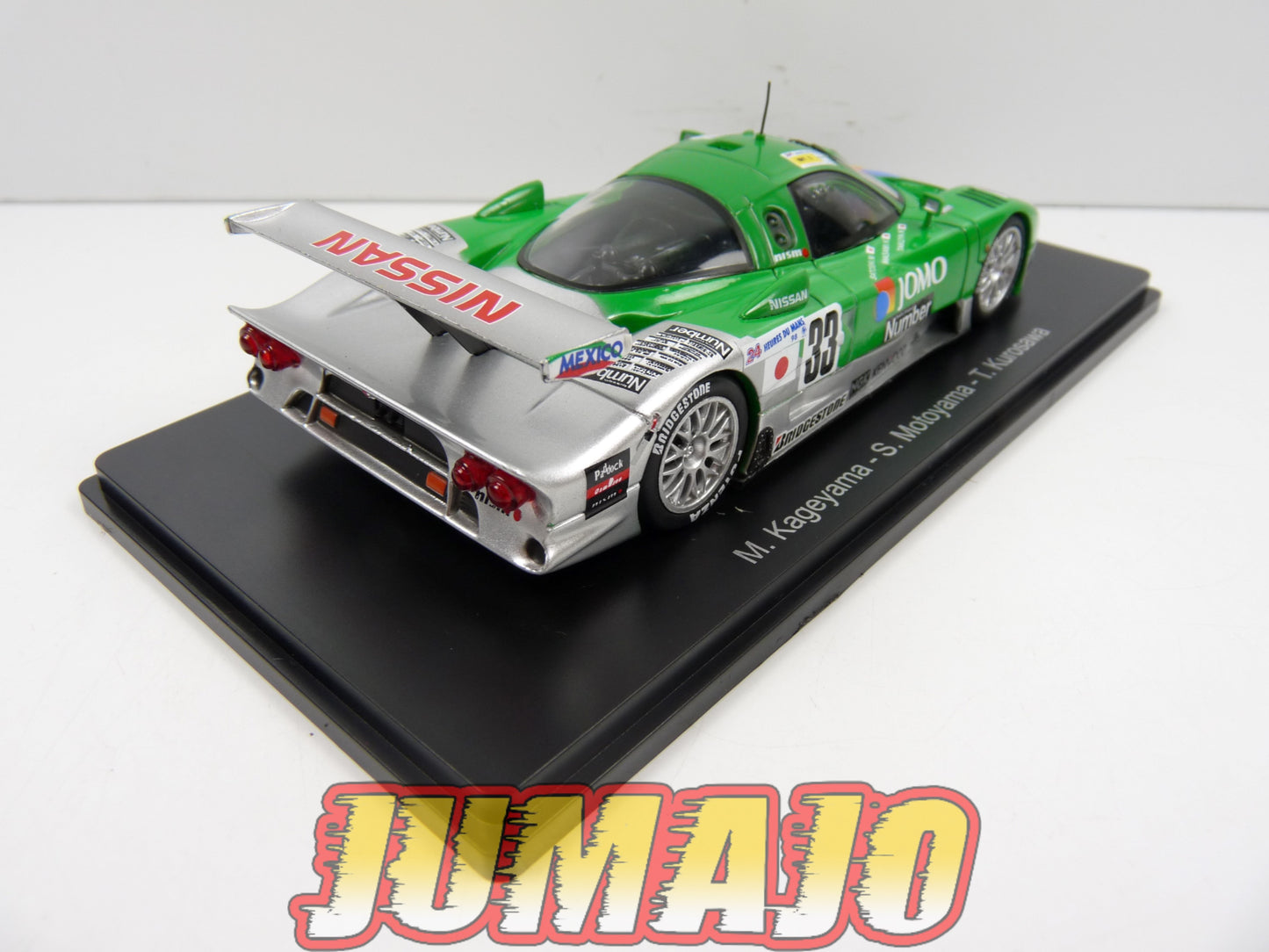 24H105 1/43 HACHETTE Japon 24 Heures Le Mans : Nissan R390 GT1 1998 Kageyama #33