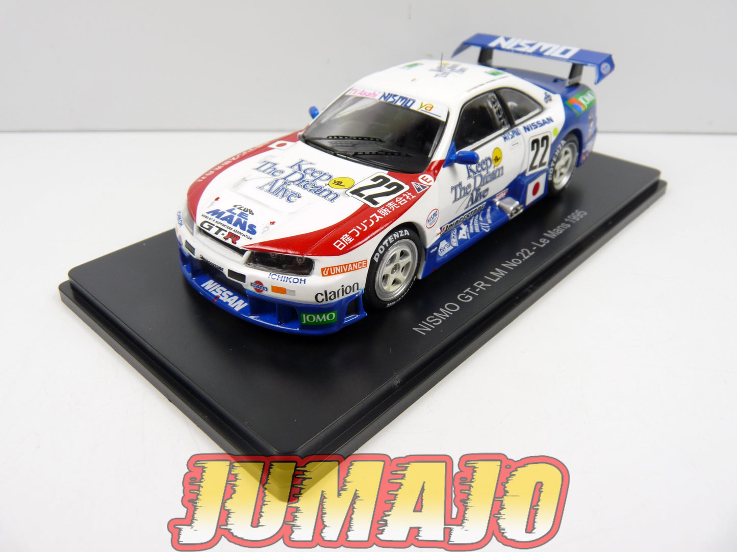 24H110 1/43 HACHETTE Japon 24 Heures Le Mans : Nismo GT-R LM 1995 Fukuyama #22