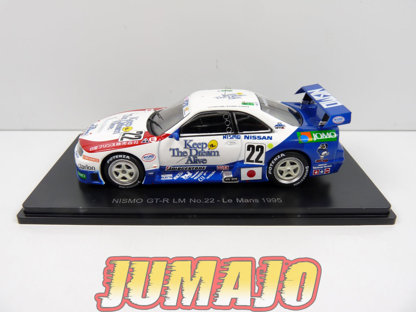 24H110 1/43 HACHETTE Japon 24 Heures Le Mans : Nismo GT-R LM 1995 Fukuyama #22