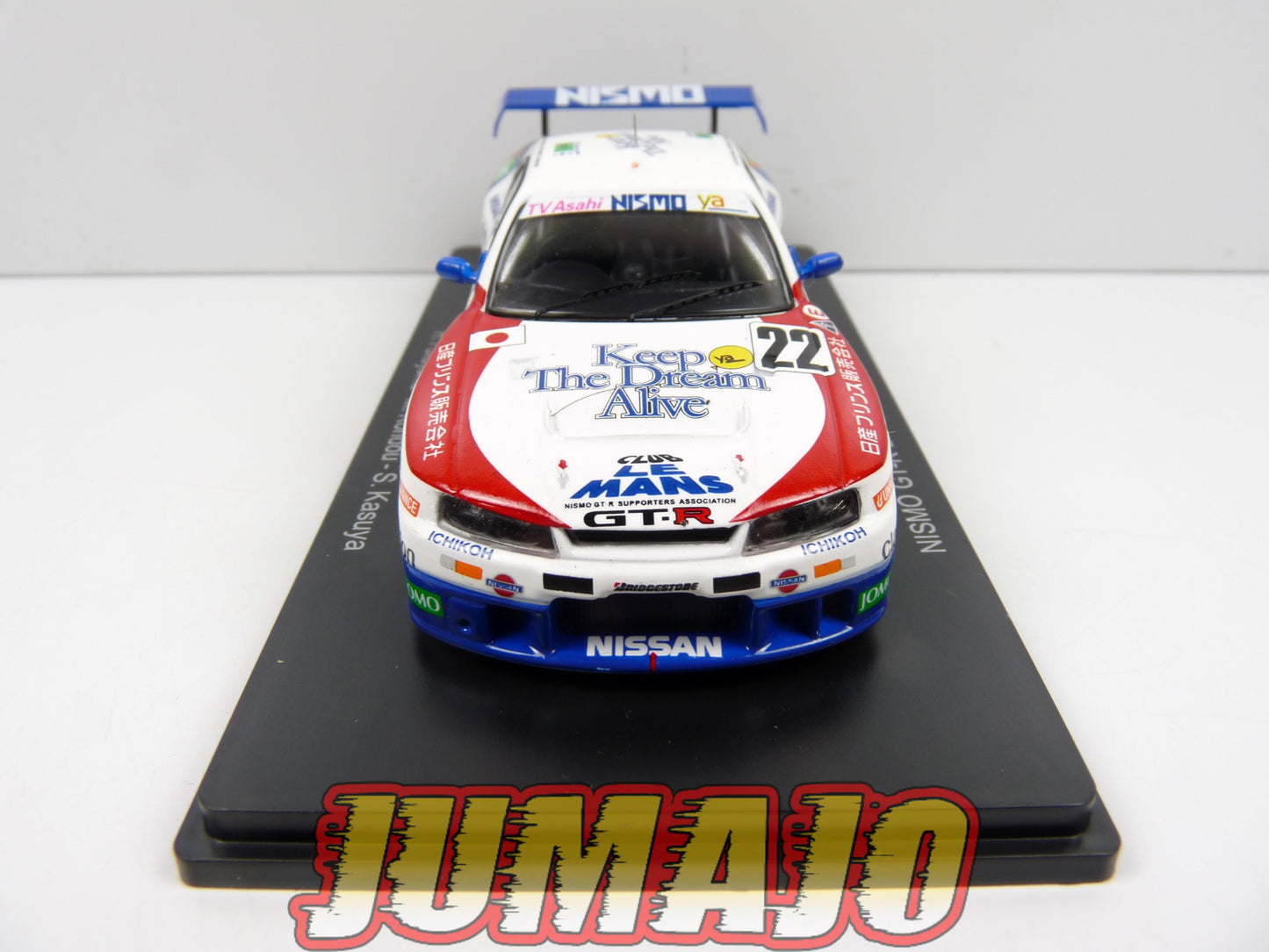 24H110 1/43 HACHETTE Japon 24 Heures Le Mans : Nismo GT-R LM 1995 Fukuyama #22