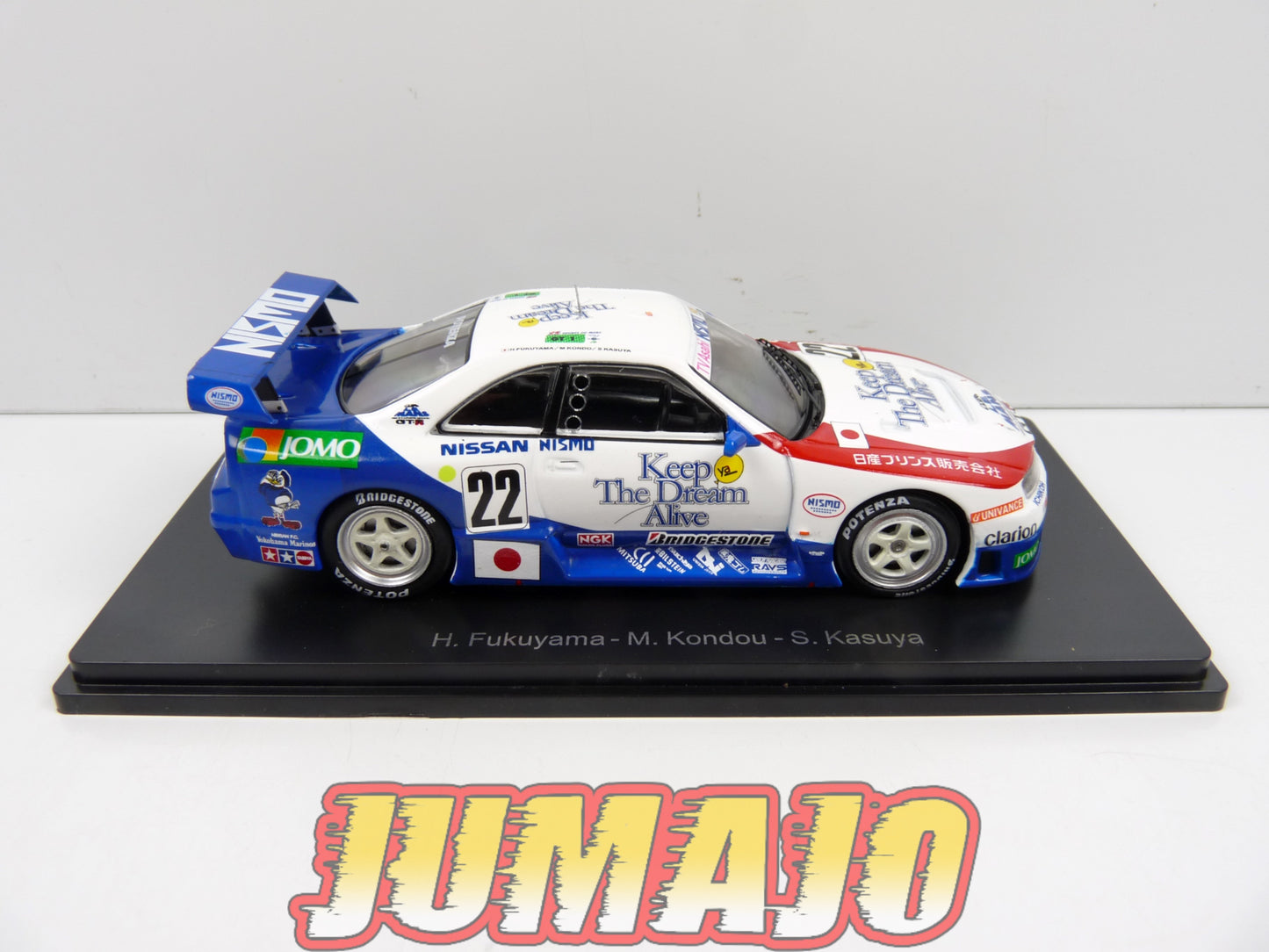 24H110 1/43 HACHETTE Japon 24 Heures Le Mans : Nismo GT-R LM 1995 Fukuyama #22