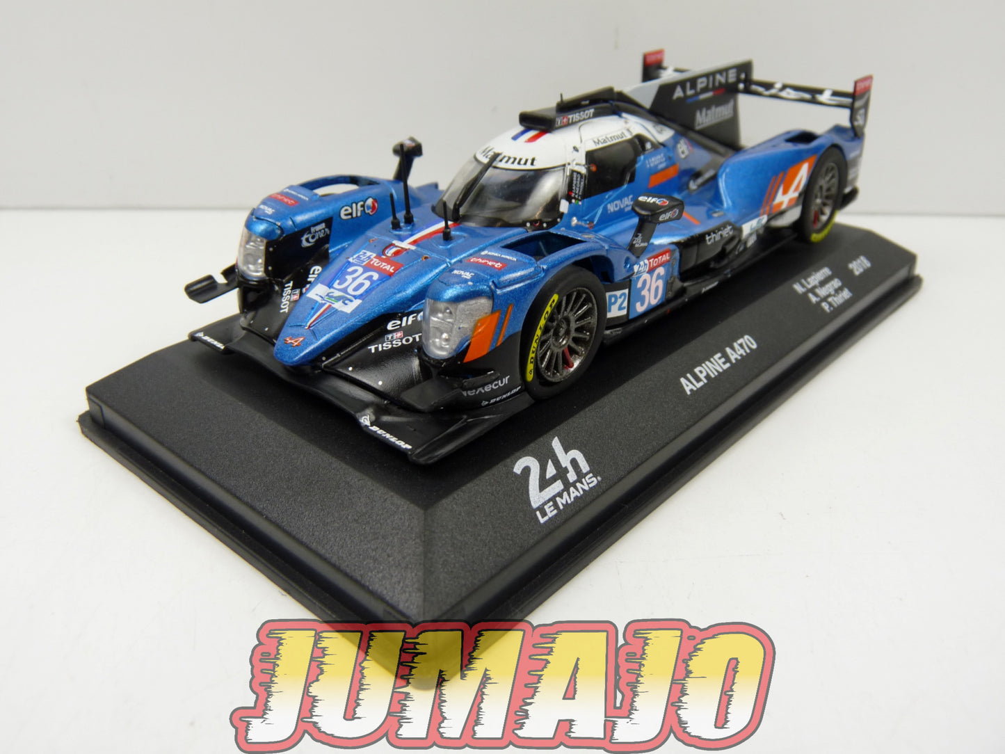 24H204 Voiture 1/43 IXO 24 Heures Le Mans ALPINE A470 Gibson 2018