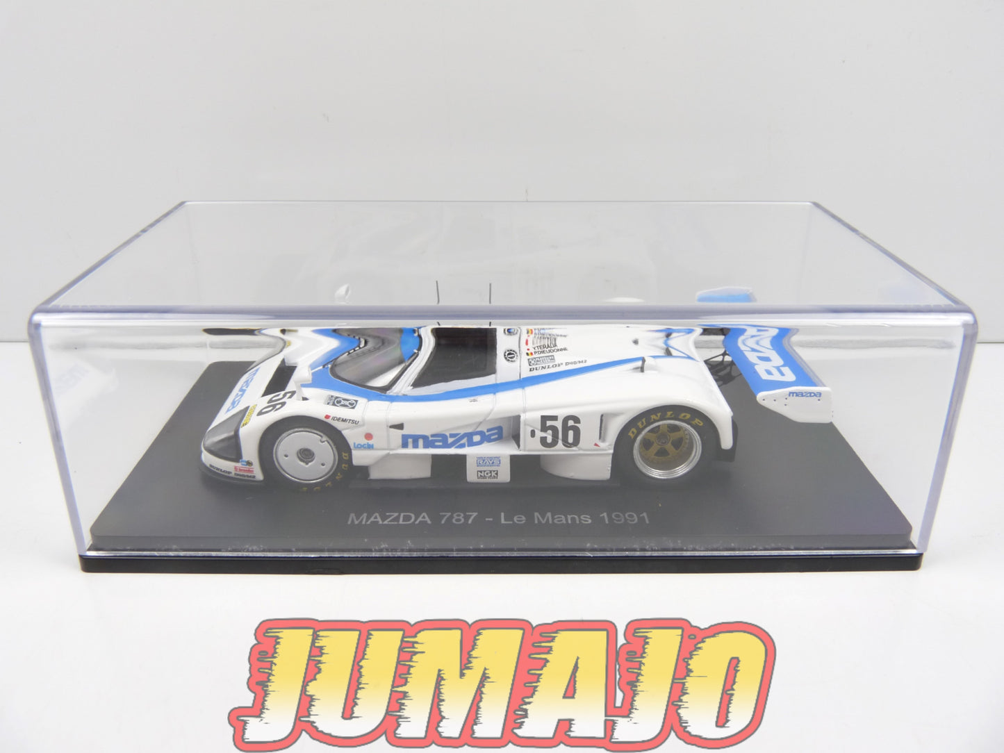 24H118 1/43 HACHETTE Japon 24 Heures Le Mans : Mazda 787 1991 Yorin #56