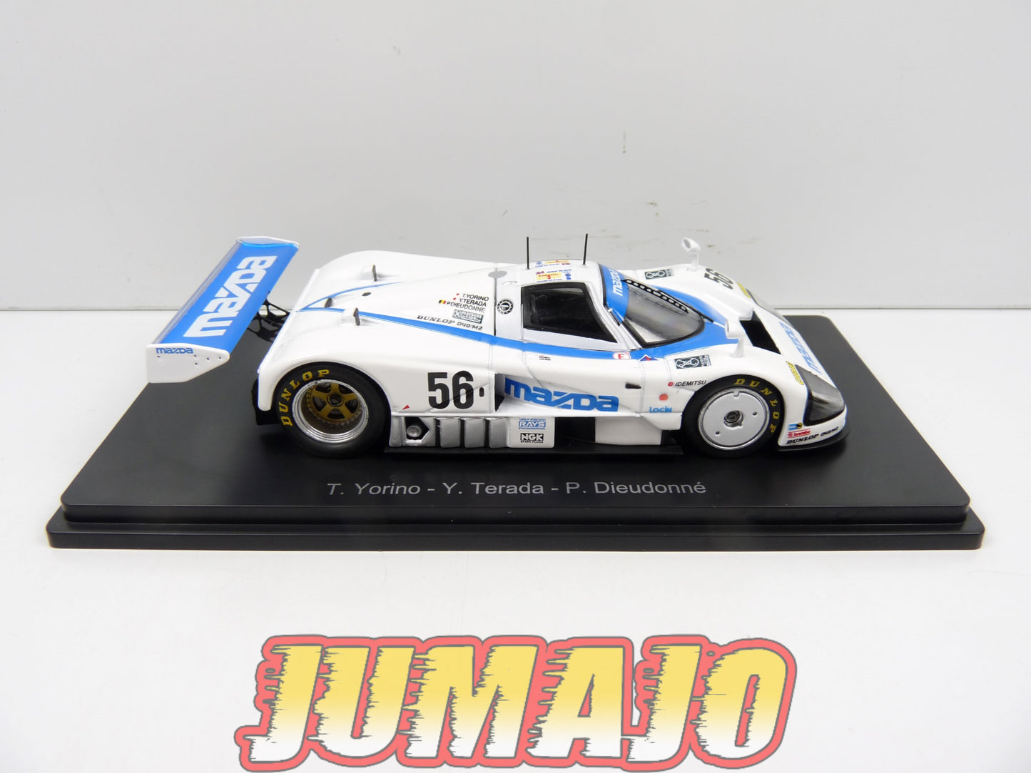 24H118 1/43 HACHETTE Japon 24 Heures Le Mans : Mazda 787 1991 Yorin #56