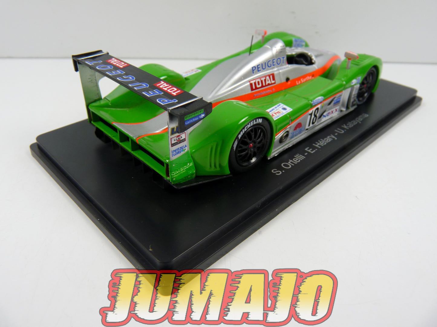 24H119 1/43 HACHETTE Japon 24 Heures Le Mans : Courage C60 Peugeot 2002 Ortelli #18