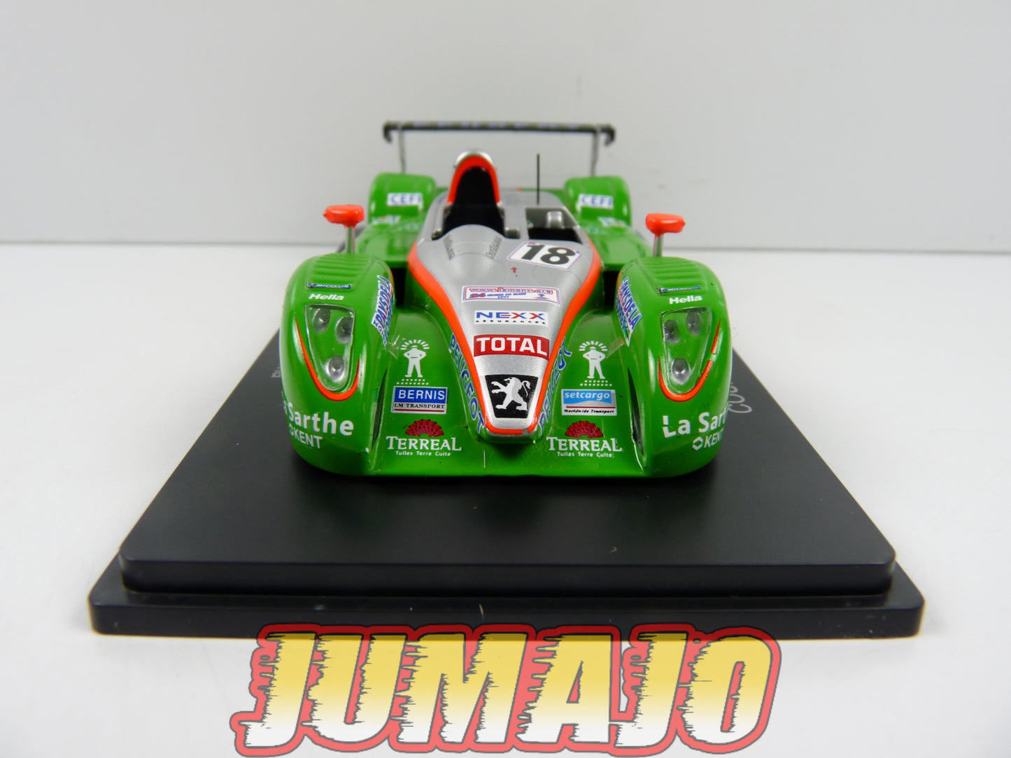 24H119 1/43 HACHETTE Japon 24 Heures Le Mans : Courage C60 Peugeot 2002 Ortelli #18