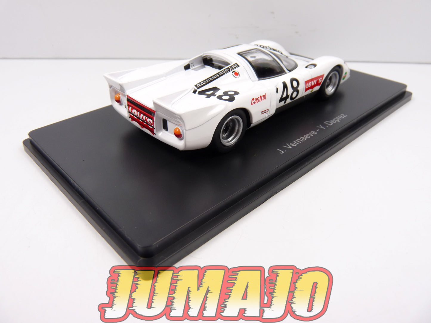 24H121 1/43 HACHETTE Japon 24 Heures Le Mans : Chevron B16 Mazda 1970 Vernaeve #48