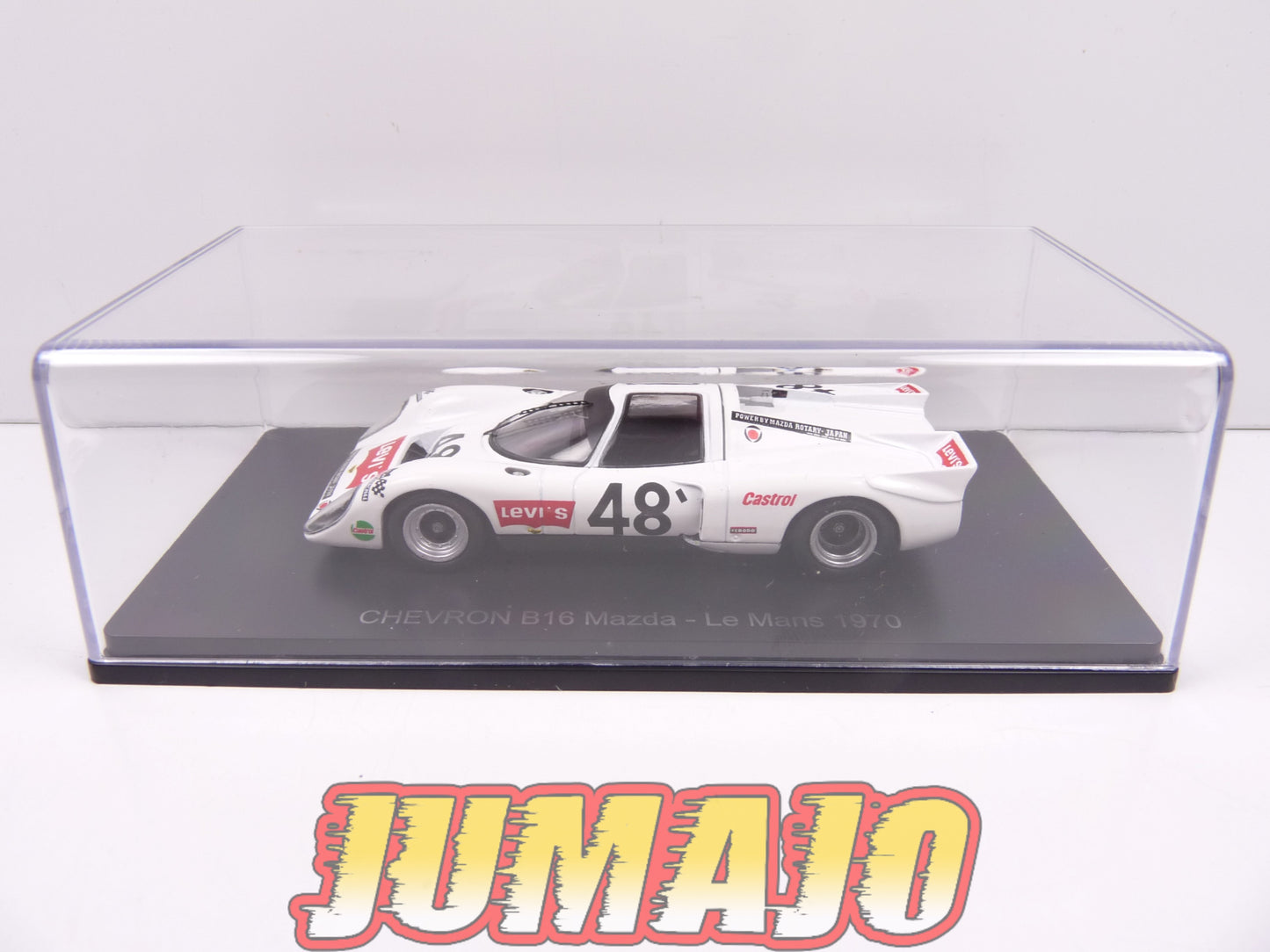 24H121 1/43 HACHETTE Japon 24 Heures Le Mans : Chevron B16 Mazda 1970 Vernaeve #48