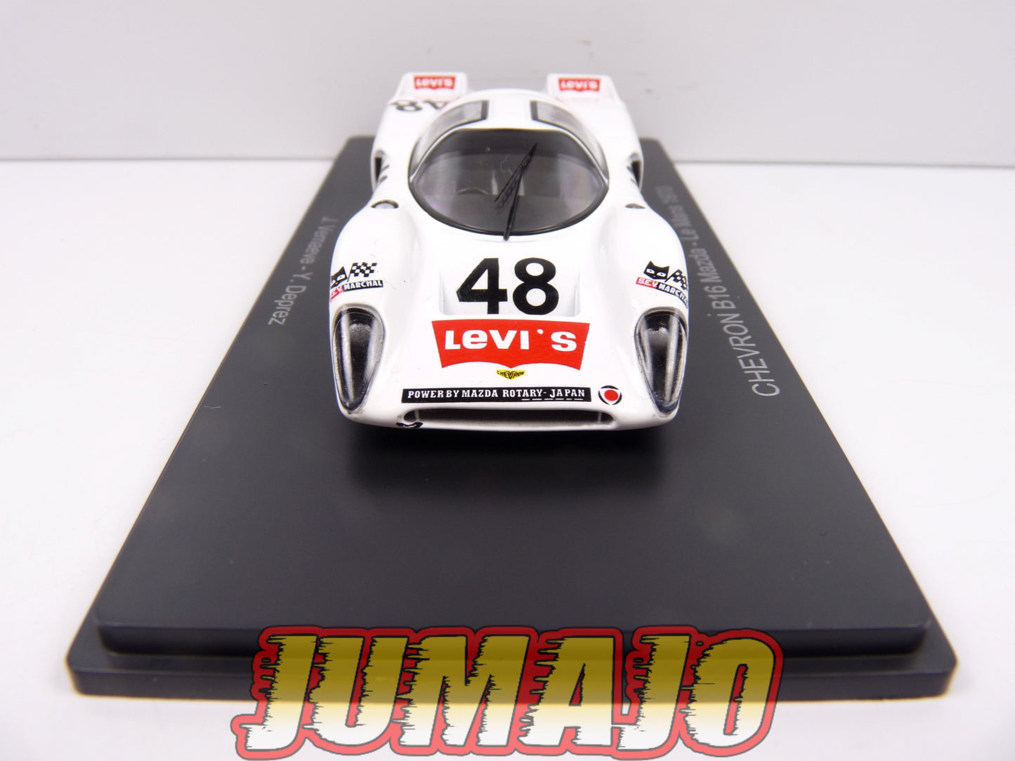 24H121 1/43 HACHETTE Japon 24 Heures Le Mans : Chevron B16 Mazda 1970 Vernaeve #48