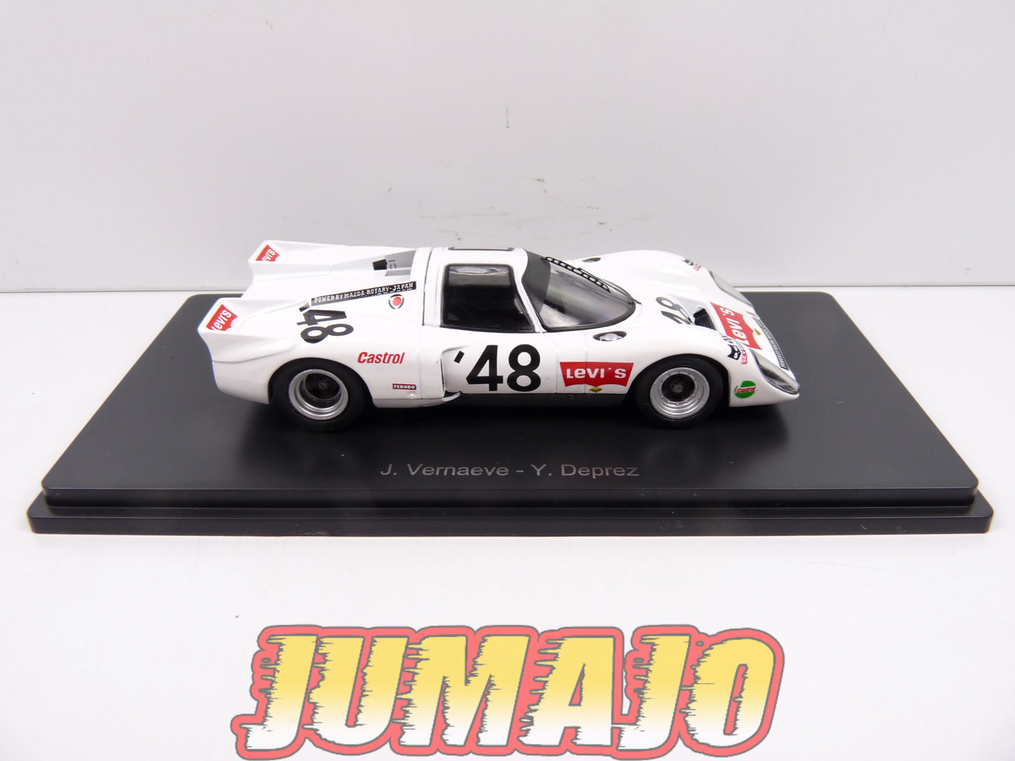24H121 1/43 HACHETTE Japon 24 Heures Le Mans : Chevron B16 Mazda 1970 Vernaeve #48
