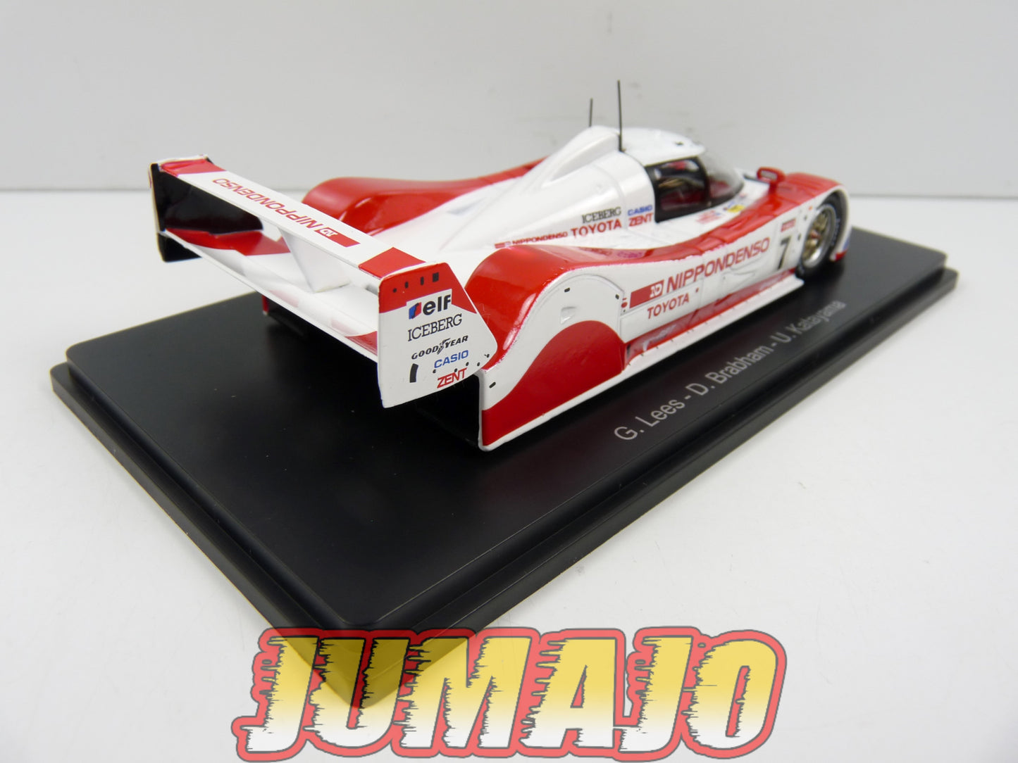 24H124 1/43 HACHETTE Japon 24 Heures Le Mans : Toyota TS010 1992 Brabham #7