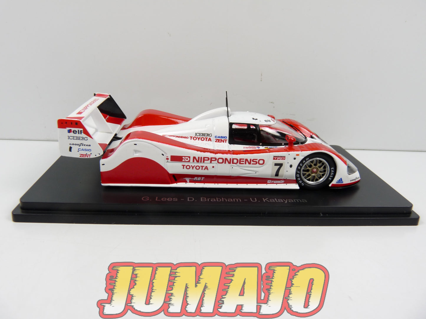 24H124 1/43 HACHETTE Japon 24 Heures Le Mans : Toyota TS010 1992 Brabham #7
