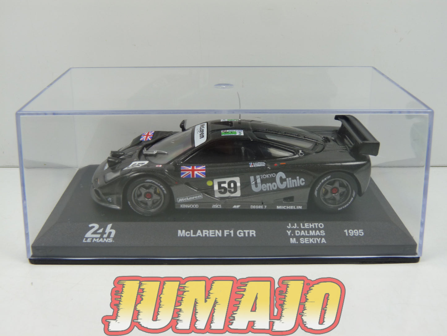 24H205 Voiture 1/43 IXO 24 Heures Mans Winner 1995 MCLAREN F1 GTR Lehto #50