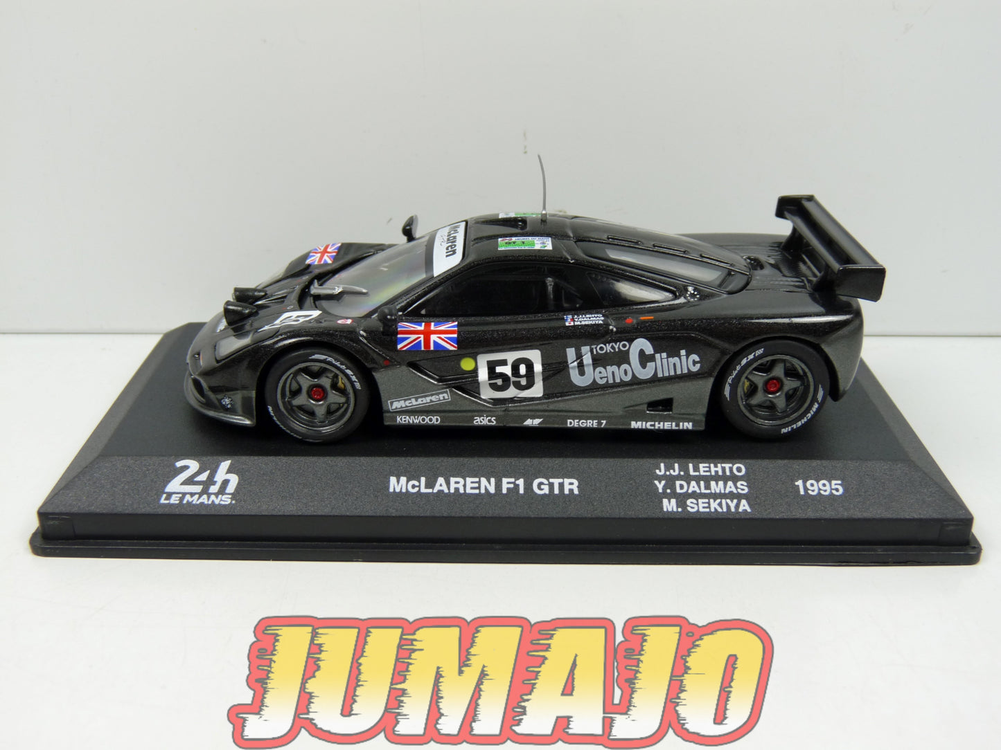 24H205 Voiture 1/43 IXO 24 Heures Mans Winner 1995 MCLAREN F1 GTR Lehto #50