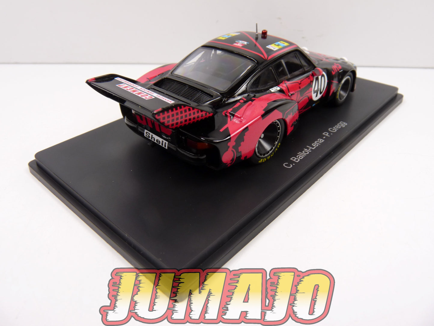 24H127 1/43 HACHETTE Japon 24 Heures Le Mans : Porsche 935 1977 Ballot #40