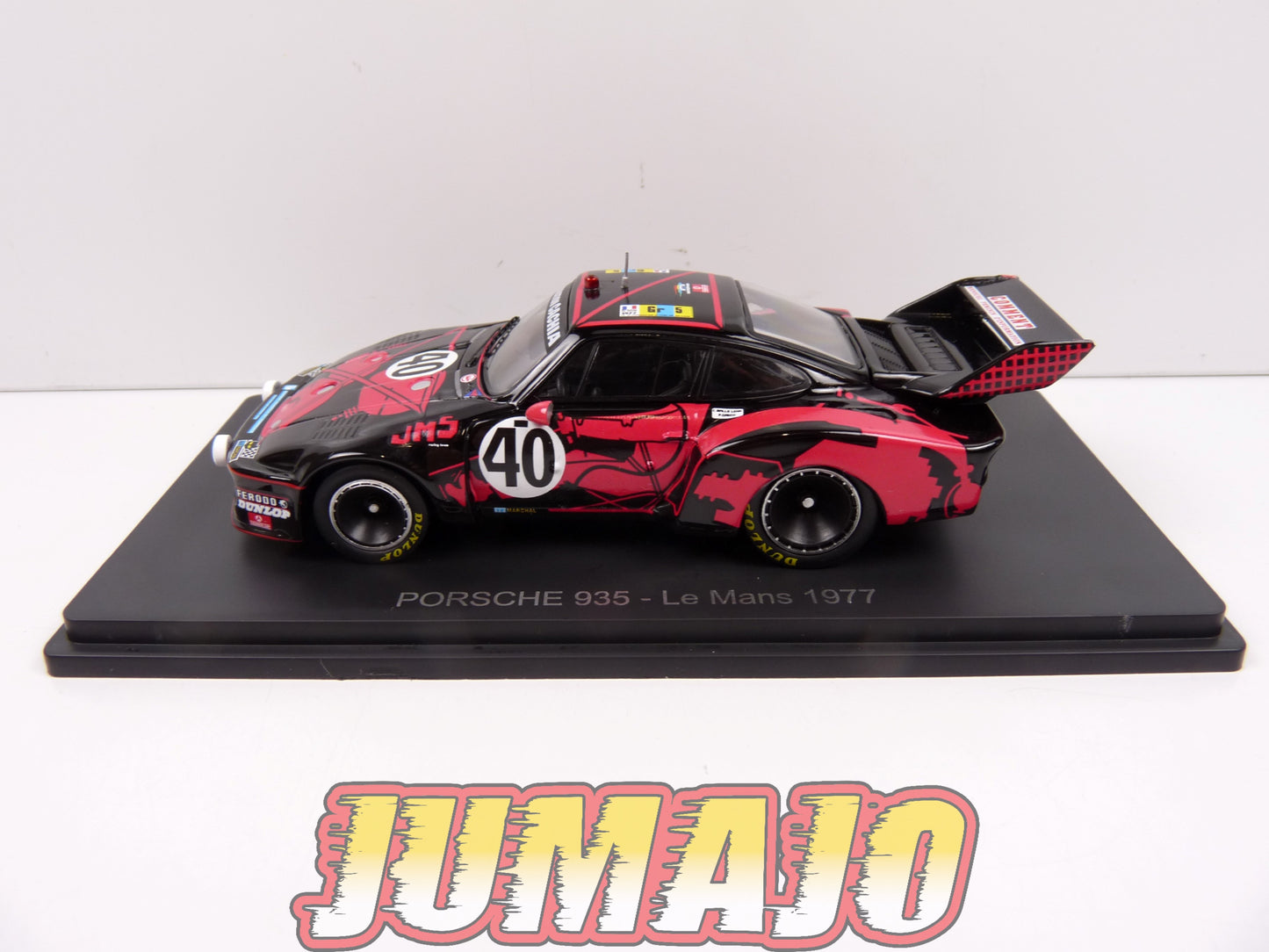 24H127 1/43 HACHETTE Japon 24 Heures Le Mans : Porsche 935 1977 Ballot #40