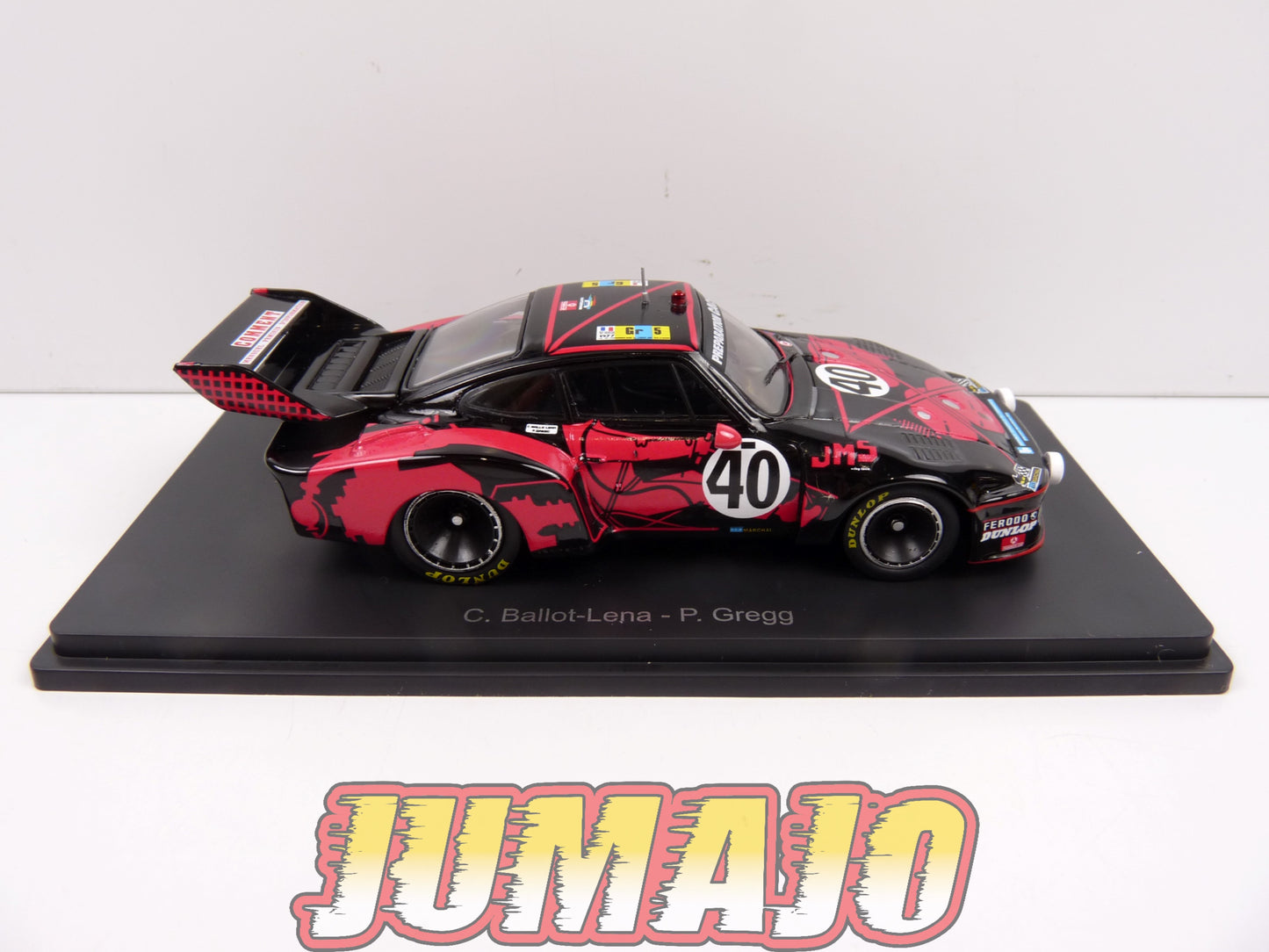 24H127 1/43 HACHETTE Japon 24 Heures Le Mans : Porsche 935 1977 Ballot #40