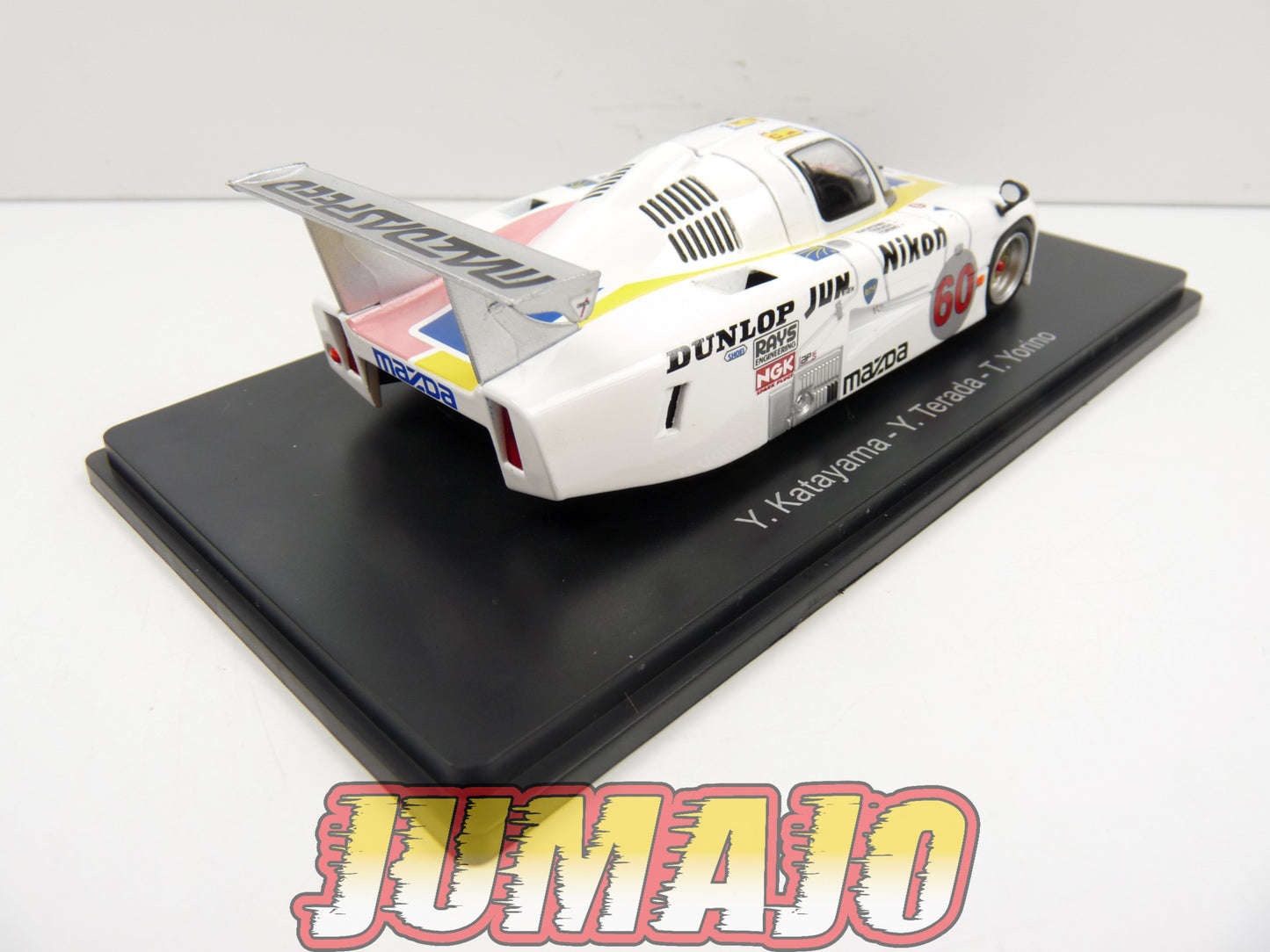 24H135 1/43 HACHETTE Japon 24 Heures Le Mans : Mazda 717C 1983 Katayama #60