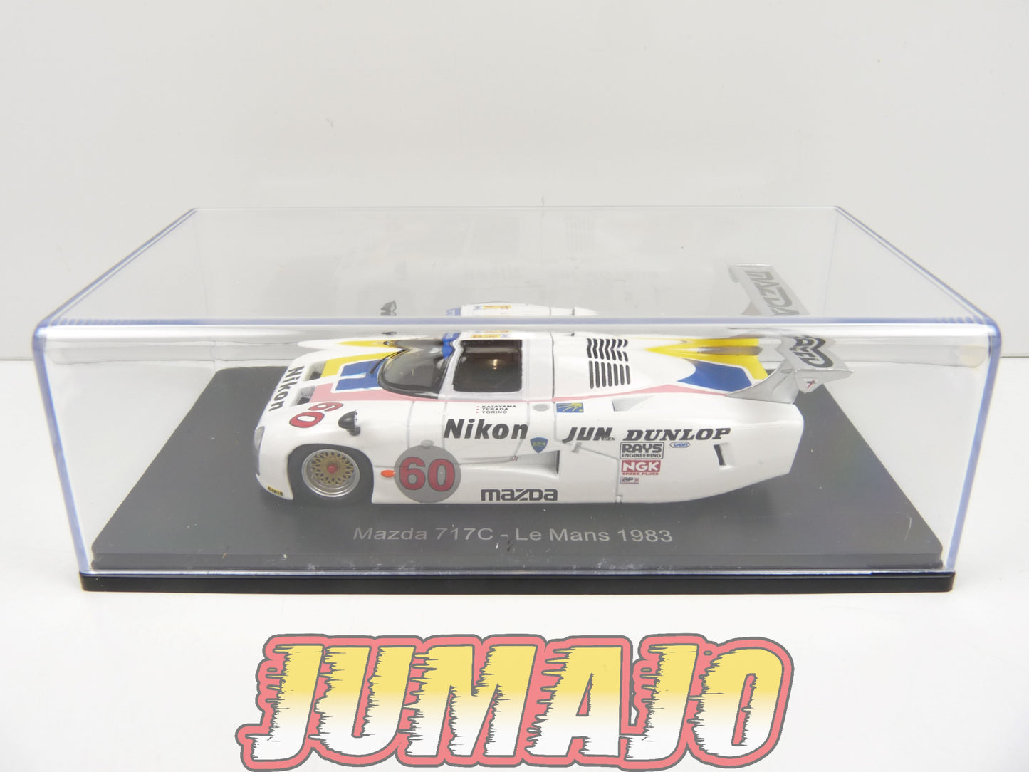 24H135 1/43 HACHETTE Japon 24 Heures Le Mans : Mazda 717C 1983 Katayama #60