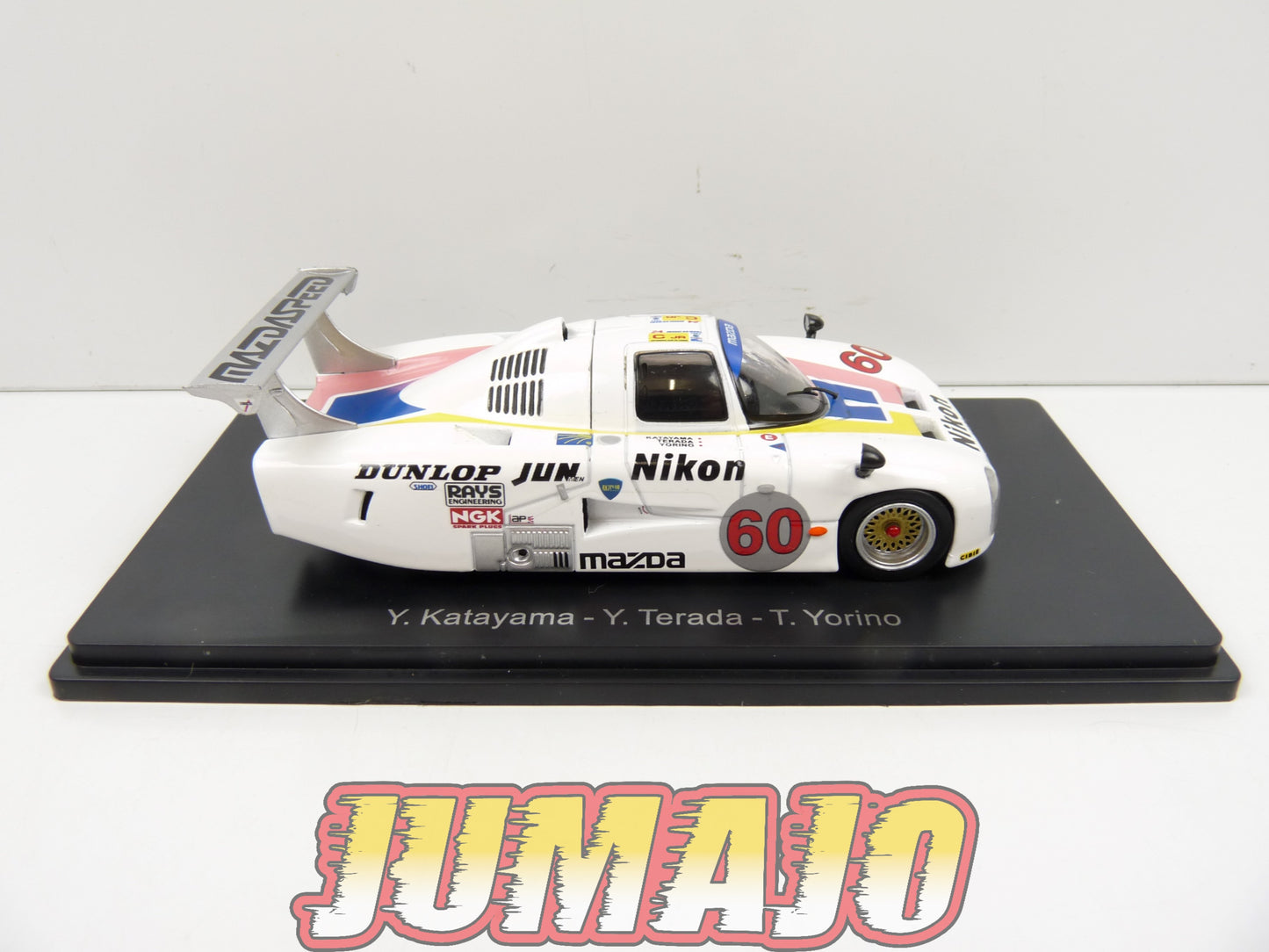 24H135 1/43 HACHETTE Japon 24 Heures Le Mans : Mazda 717C 1983 Katayama #60