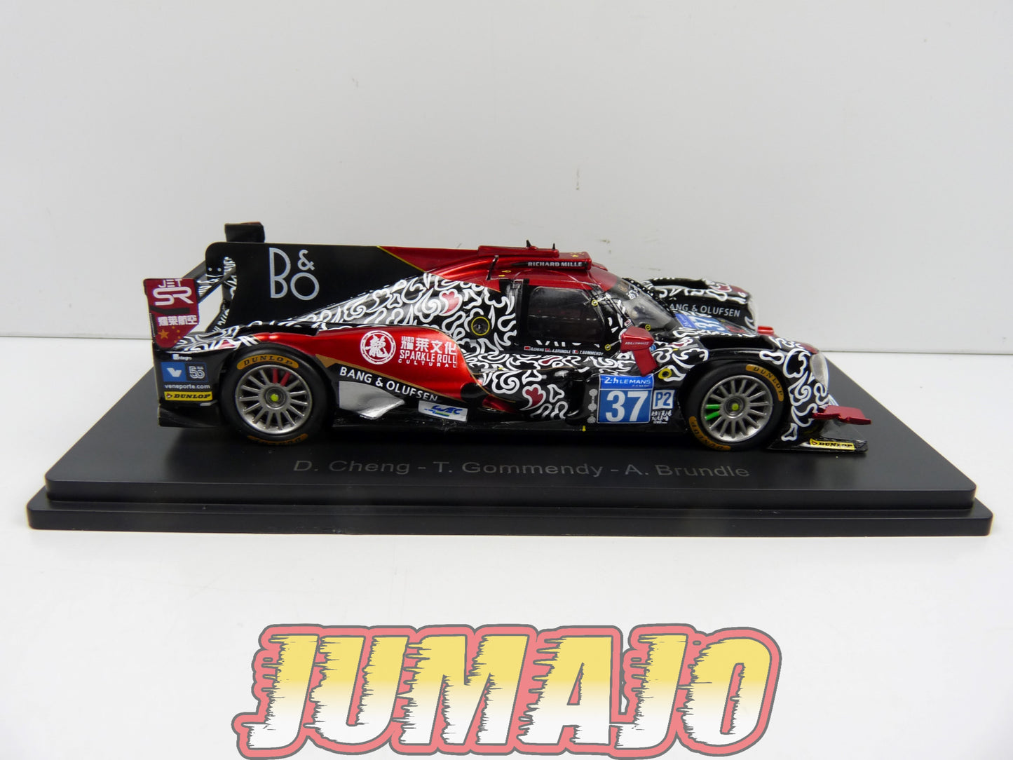 24H136 1/43 HACHETTE Japon 24 Heures Le Mans : Oreca 07 2017 Cheng #37