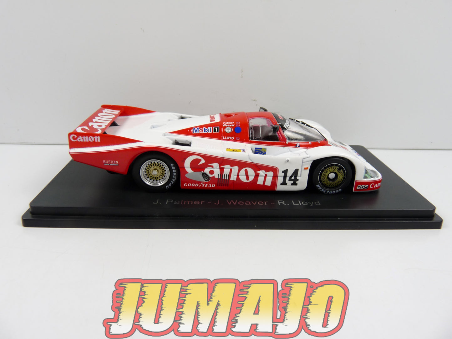 24H137 1/43 HACHETTE Japon 24 Heures Le Mans : Porsche 956 1985 #14