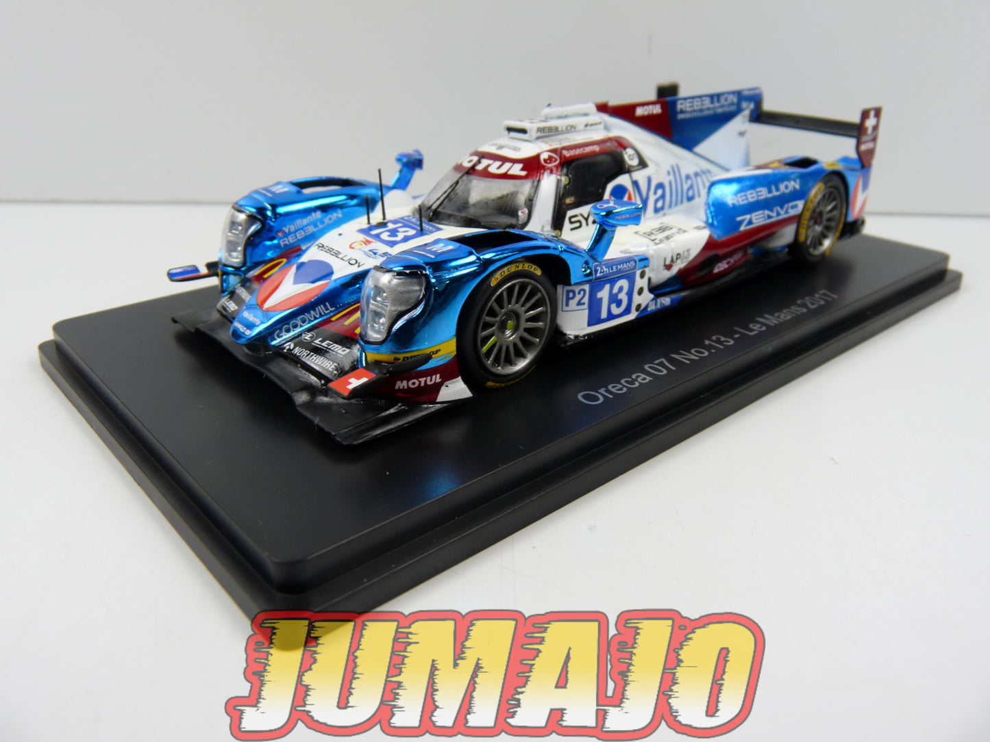 24H140 1/43 HACHETTE Japon 24 Heures Le Mans : Vaillante Rebellion Oreca 07 2017 Piquet #13