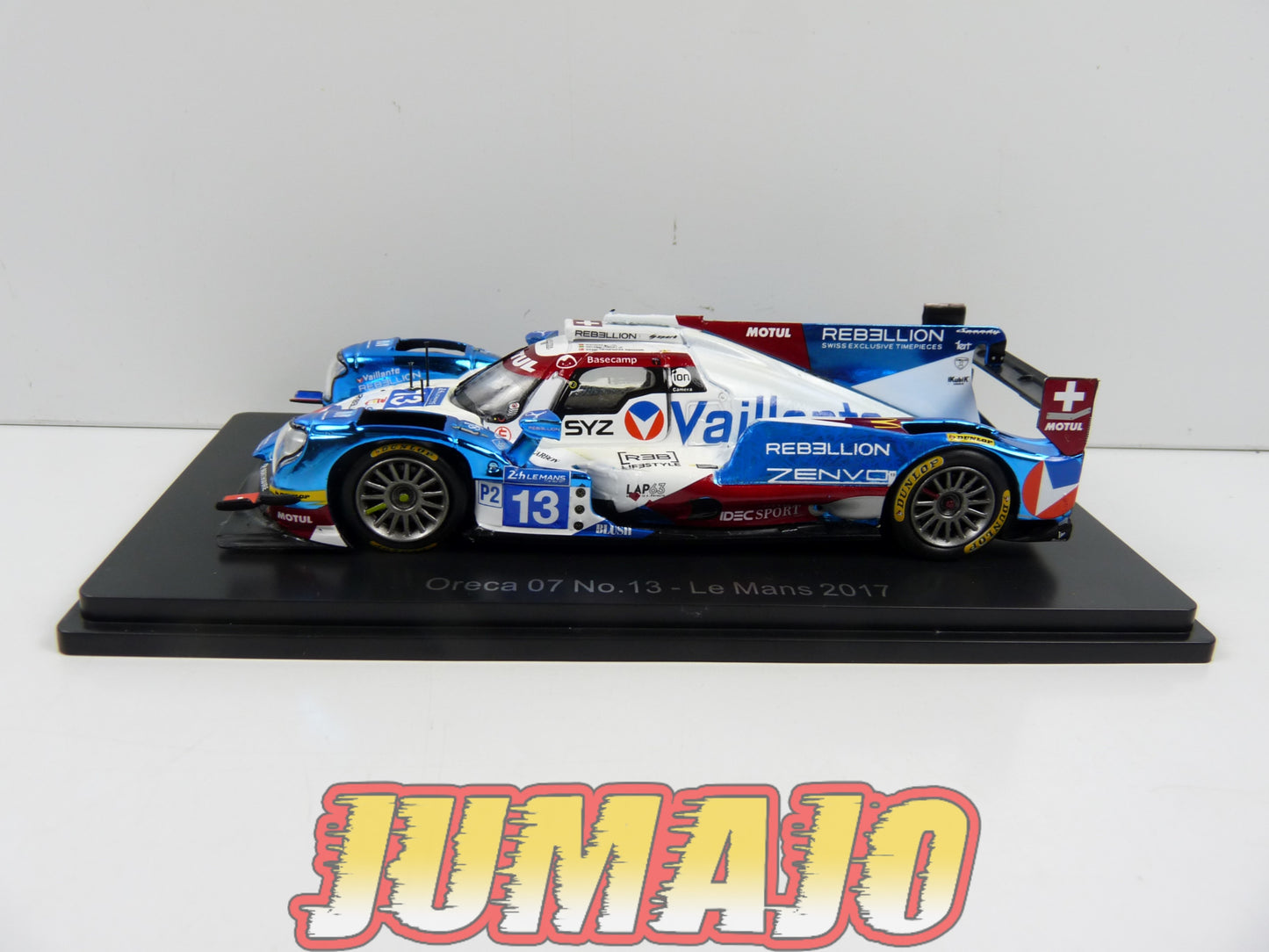 24H140 1/43 HACHETTE Japon 24 Heures Le Mans : Vaillante Rebellion Oreca 07 2017 Piquet #13