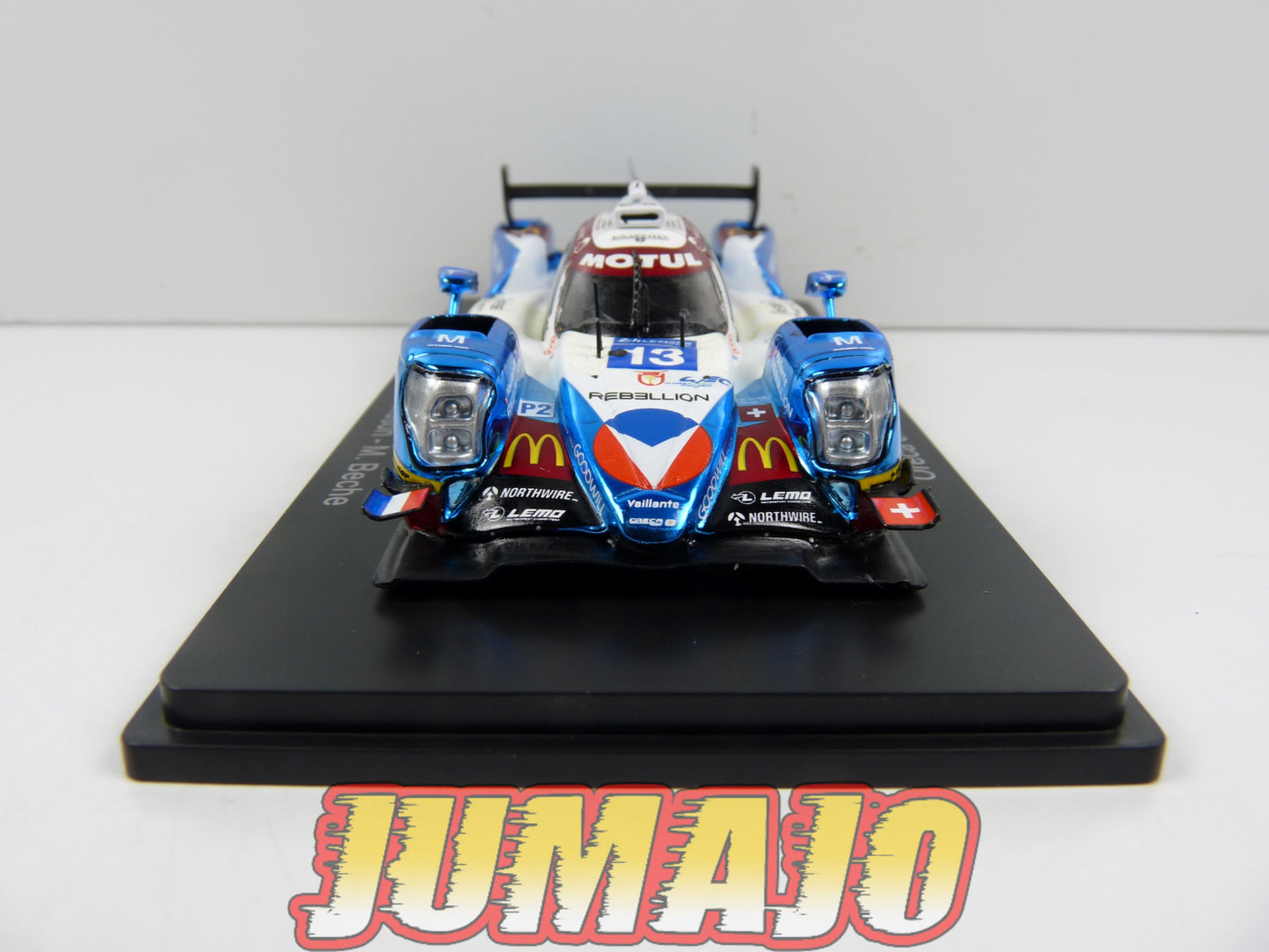 24H140 1/43 HACHETTE Japon 24 Heures Le Mans : Vaillante Rebellion Oreca 07 2017 Piquet #13