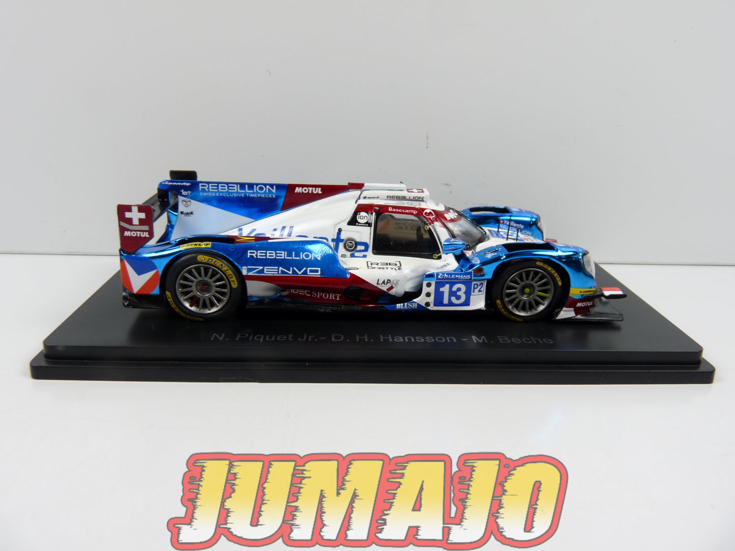 24H140 1/43 HACHETTE Japon 24 Heures Le Mans : Vaillante Rebellion Oreca 07 2017 Piquet #13