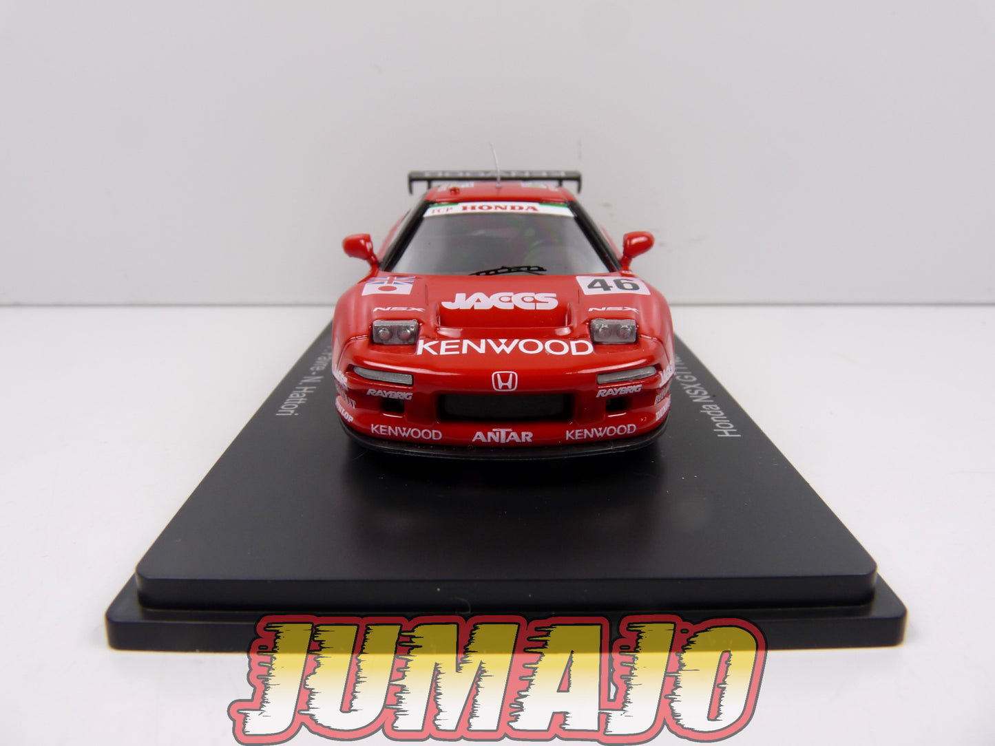 24H141 1/43 HACHETTE Japon 24 Heures Le Mans : Honda NSX GT1 1995 Okada #46