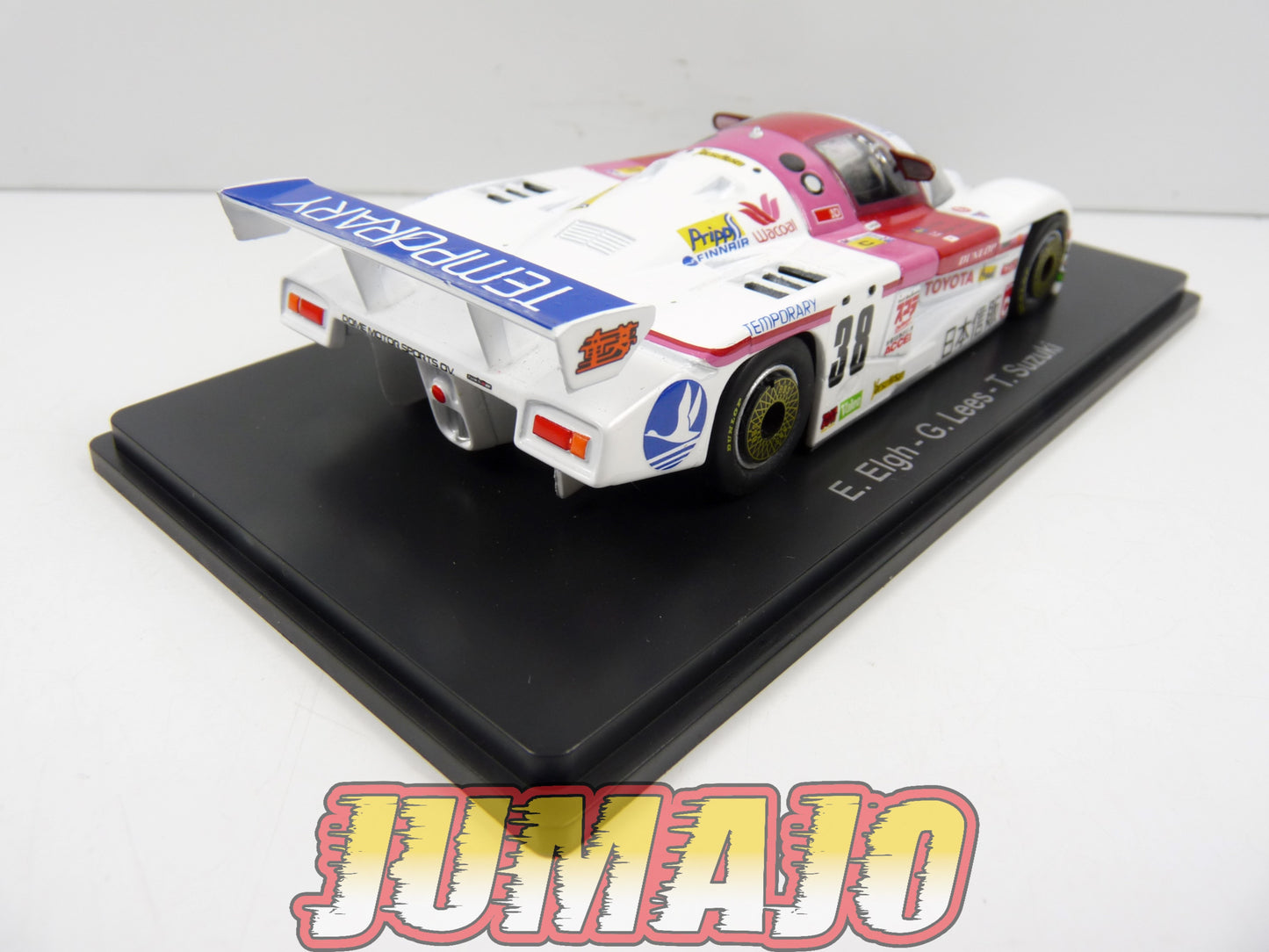 24H142 1/43 HACHETTE Japon 24 Heures Le Mans : Toyota Dome 85C 1985 Elgh #38