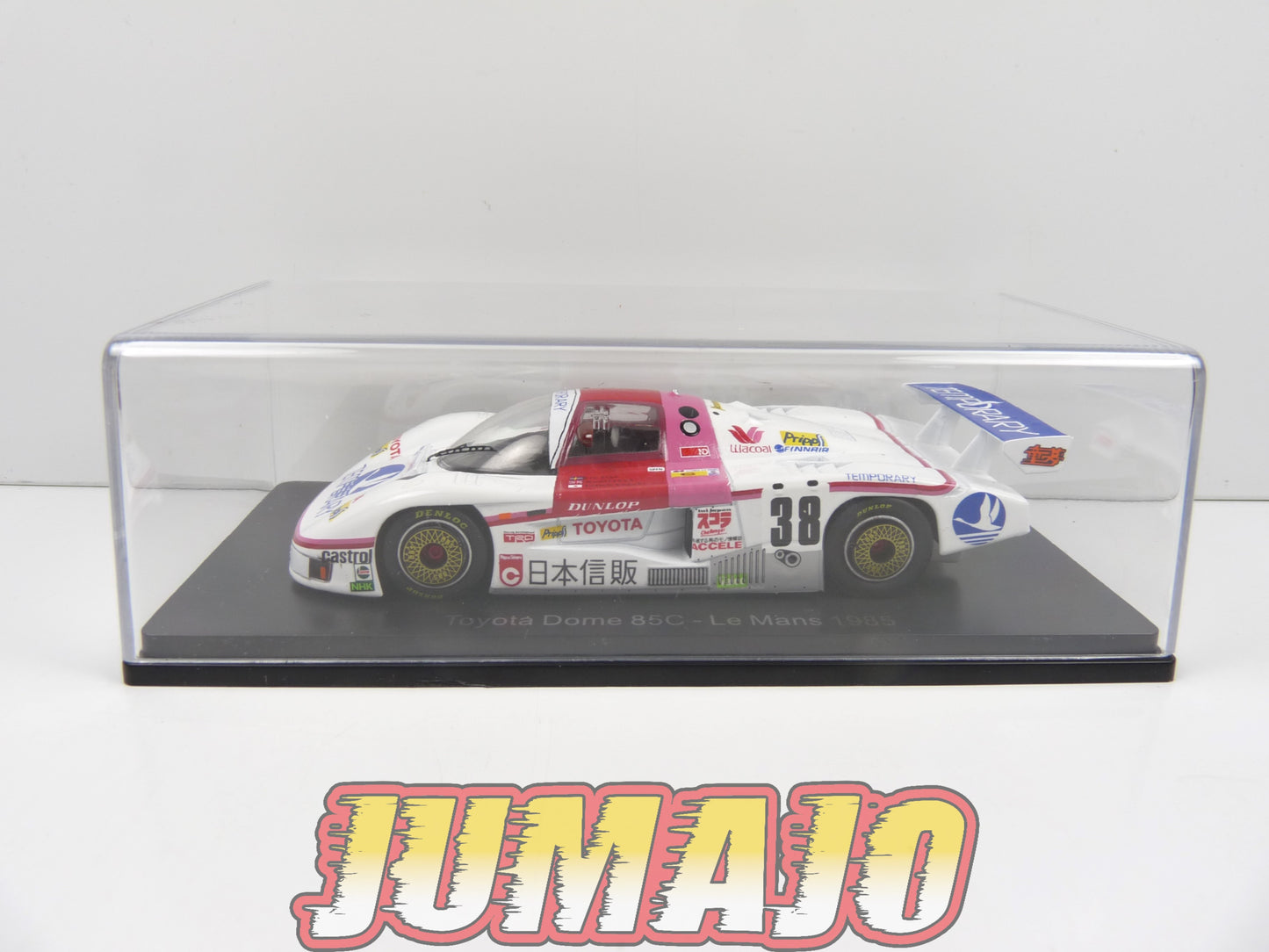 24H142 1/43 HACHETTE Japon 24 Heures Le Mans : Toyota Dome 85C 1985 Elgh #38