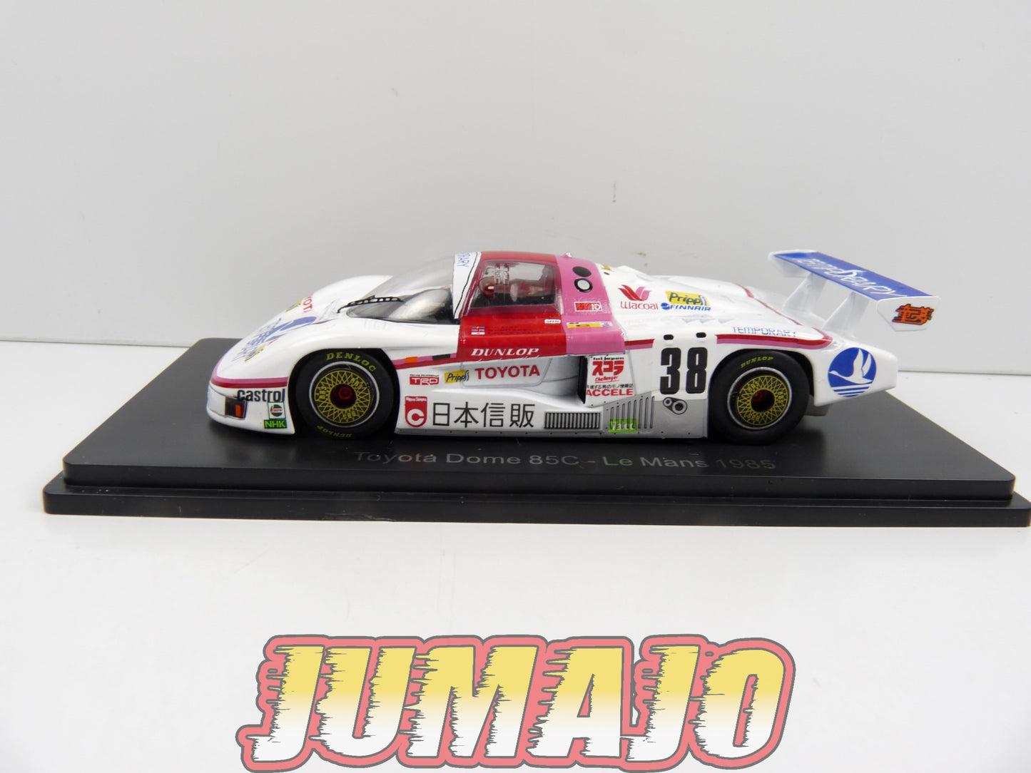24H142 1/43 HACHETTE Japon 24 Heures Le Mans : Toyota Dome 85C 1985 Elgh #38