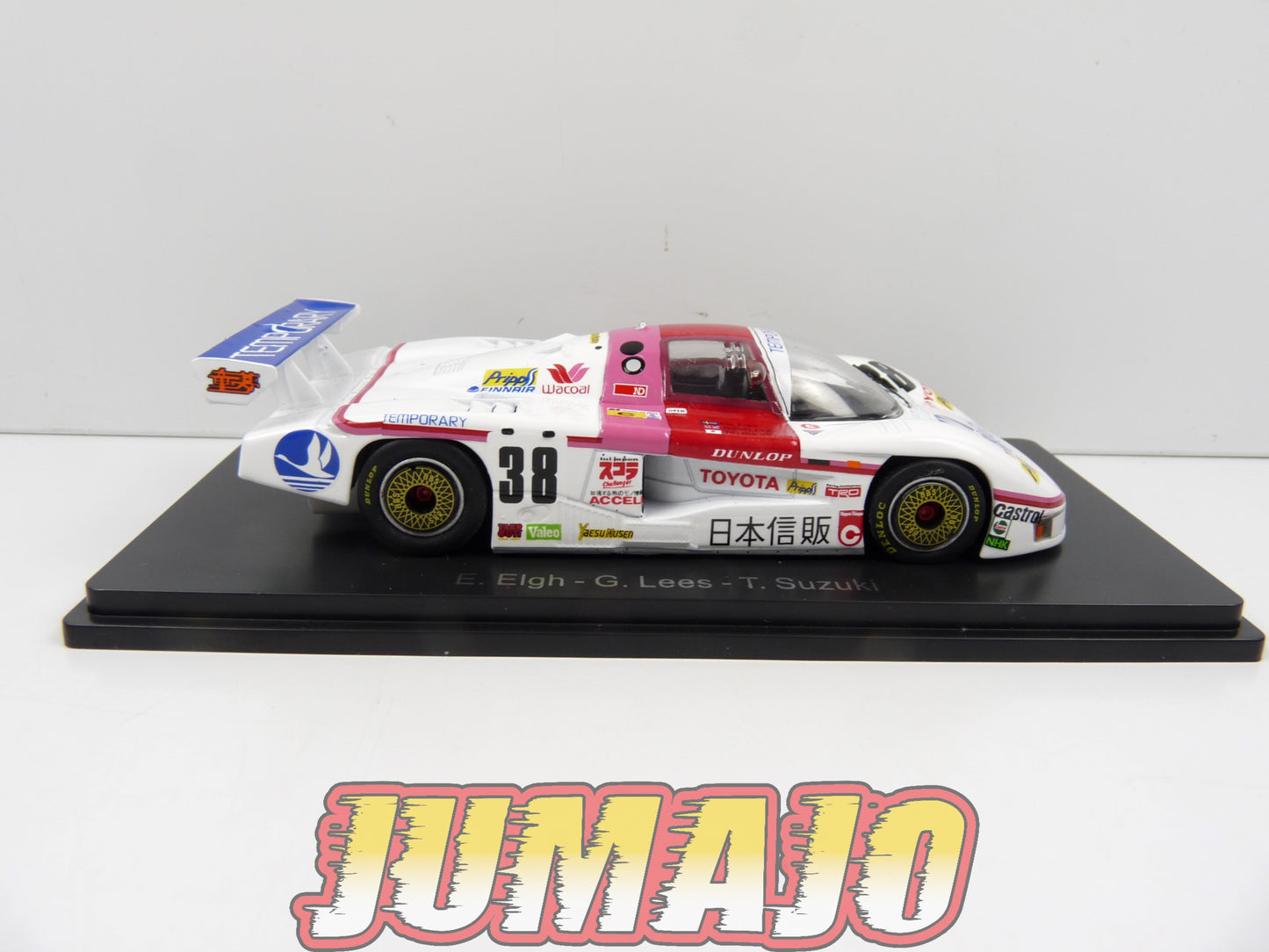24H142 1/43 HACHETTE Japon 24 Heures Le Mans : Toyota Dome 85C 1985 Elgh #38