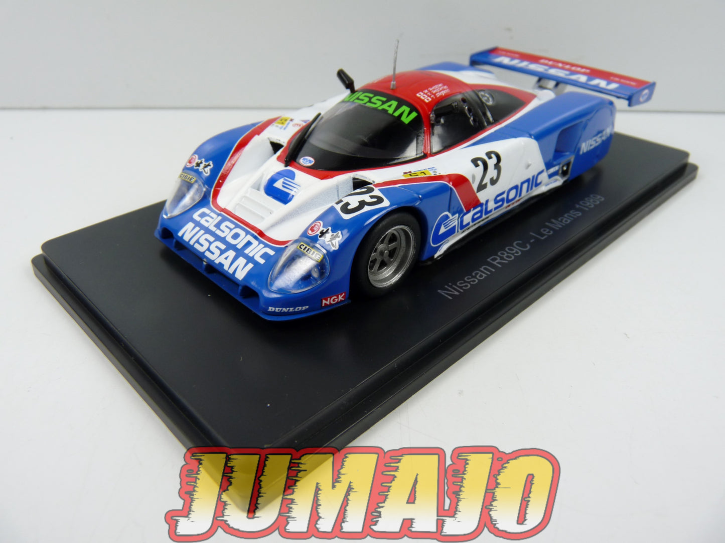 24H143 1/43 HACHETTE Japon 24 Heures Le Mans : Nissan R89C 1989 Hasemi #23