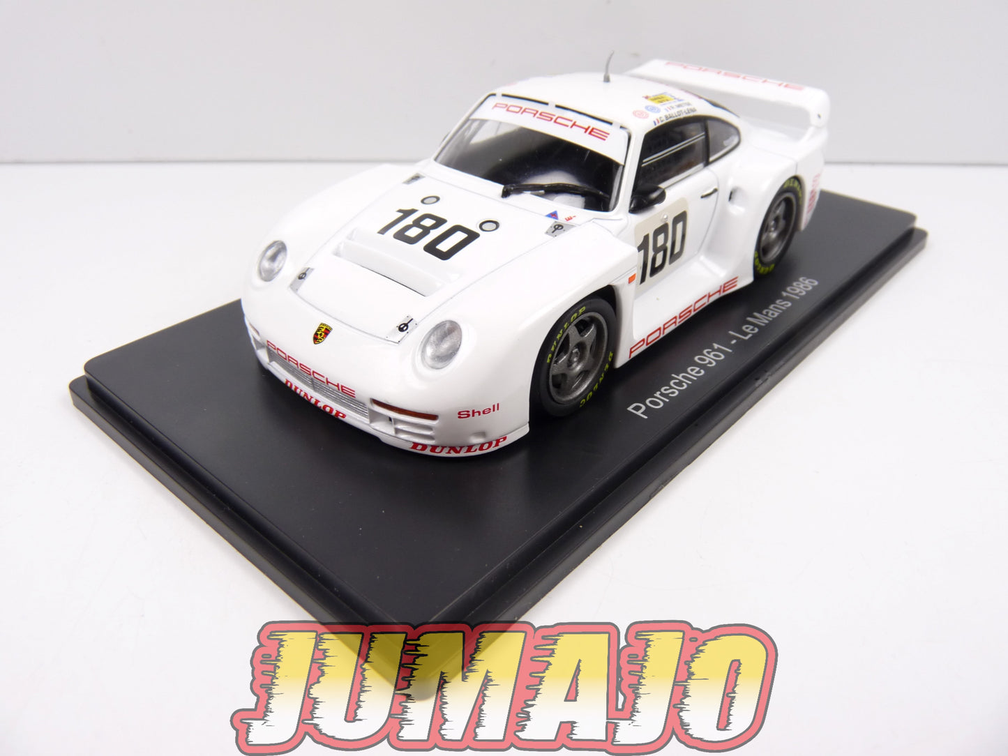 24H144 1/43 HACHETTE Japon 24 Heures Le Mans : Porsche 961 1986 Léna #180