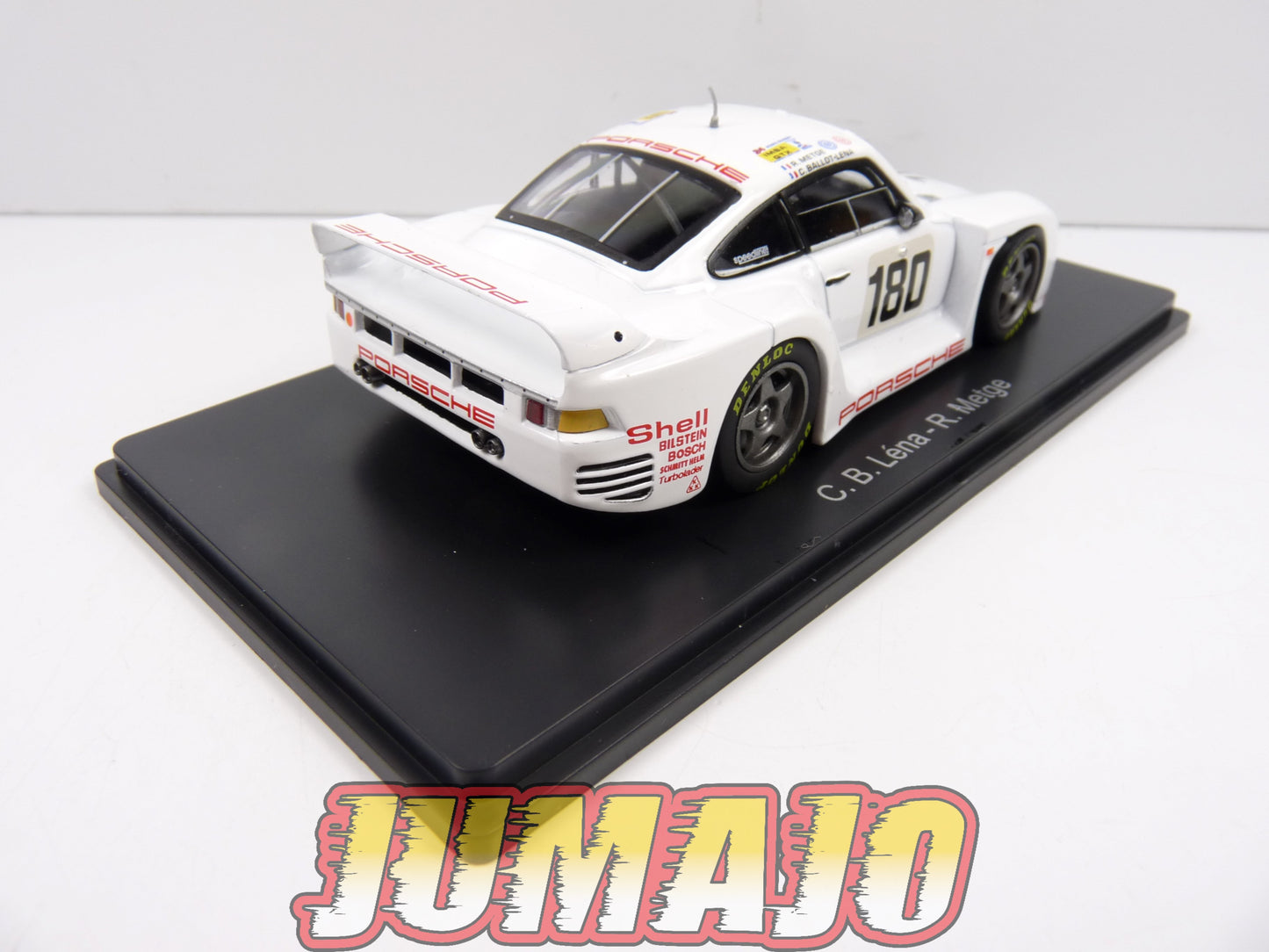 24H144 1/43 HACHETTE Japon 24 Heures Le Mans : Porsche 961 1986 Léna #180