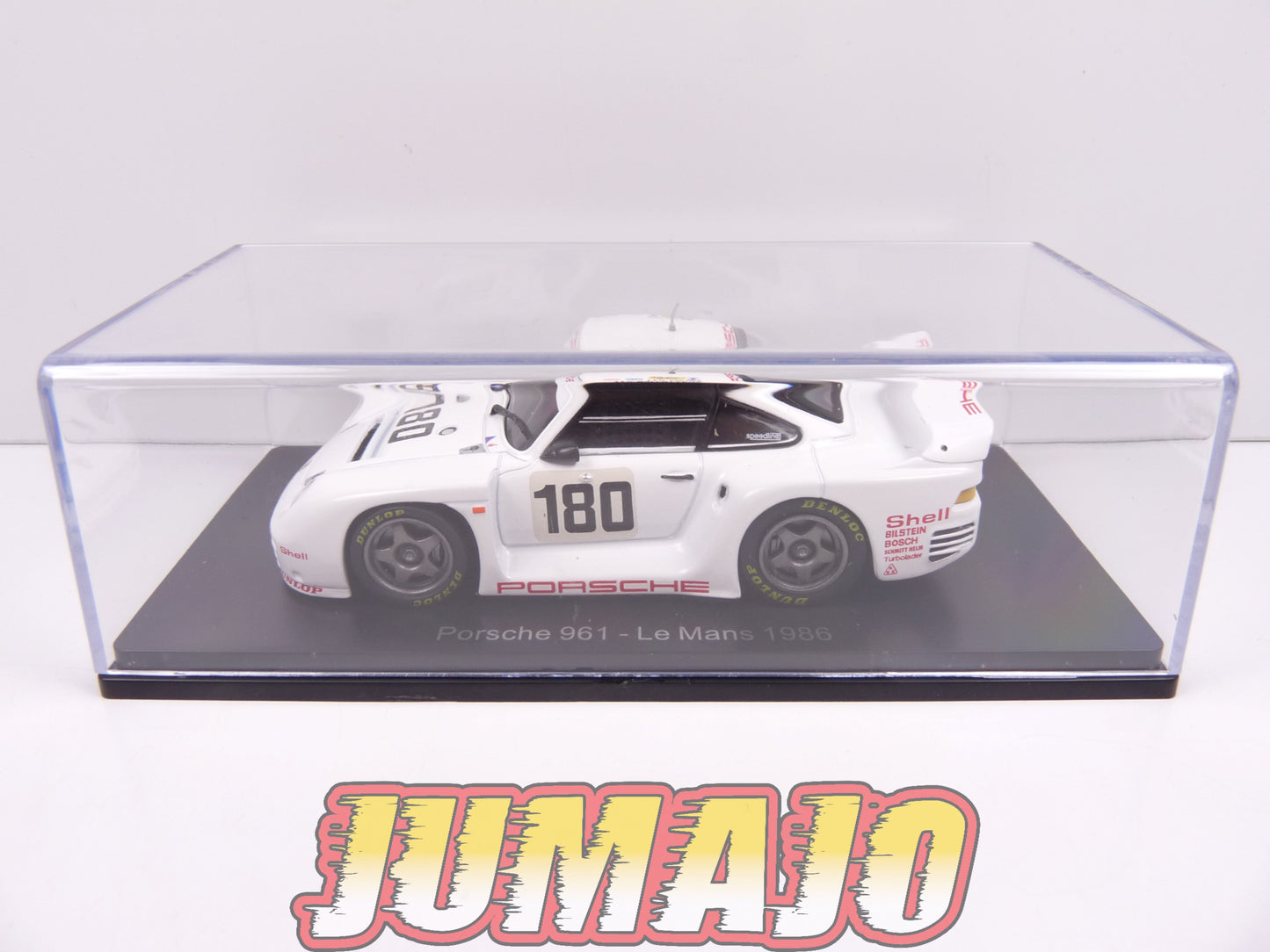 24H144 1/43 HACHETTE Japon 24 Heures Le Mans : Porsche 961 1986 Léna #180