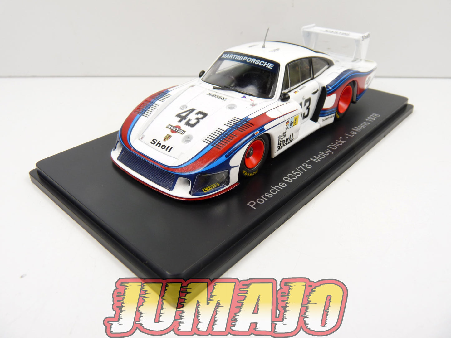 24H146 1/43 HACHETTE Japon 24 Heures Le Mans : Porsche 935/78 Moby Dick 1978 Schruti #43