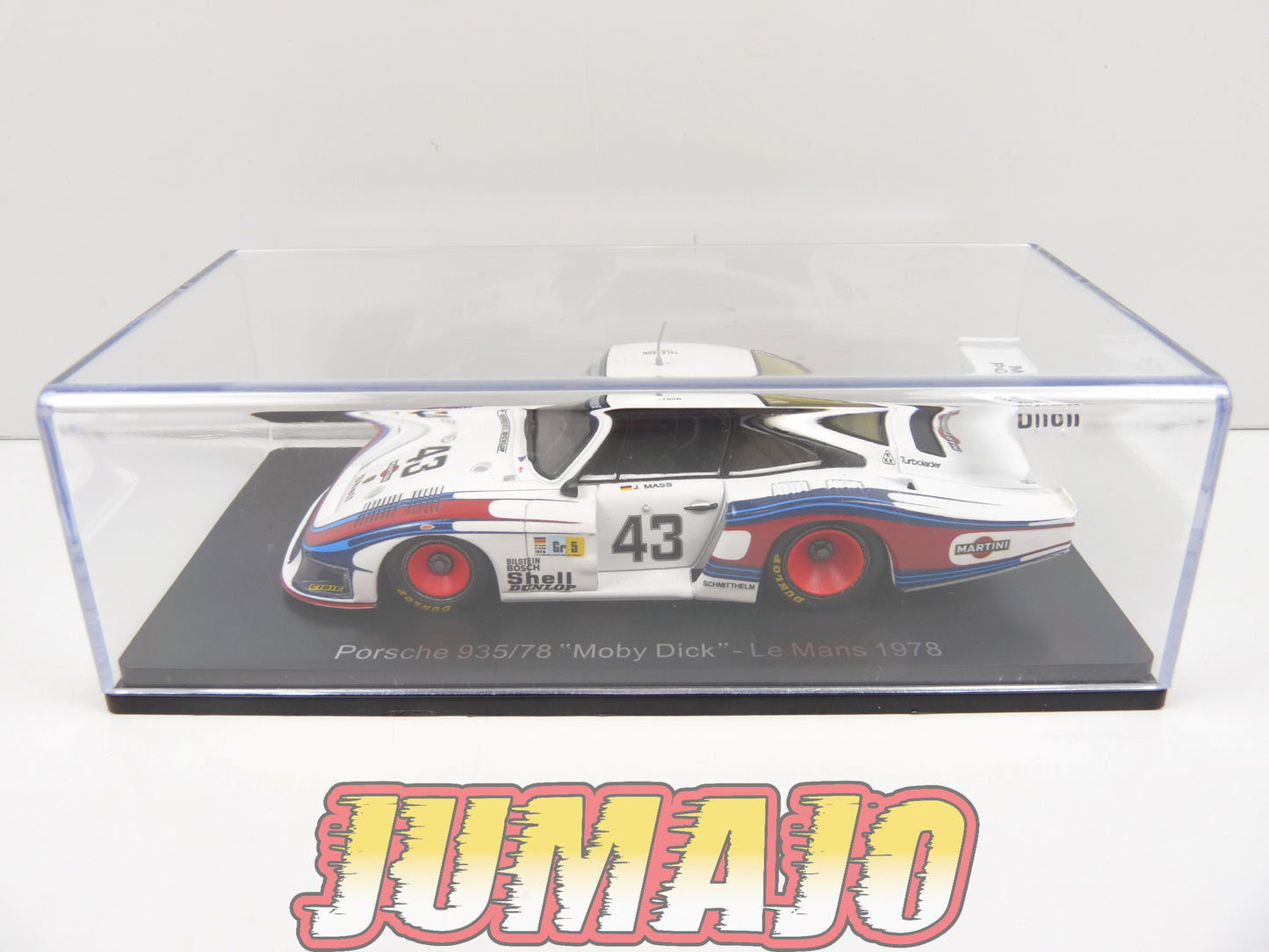 24H146 1/43 HACHETTE Japon 24 Heures Le Mans : Porsche 935/78 Moby Dick 1978 Schruti #43