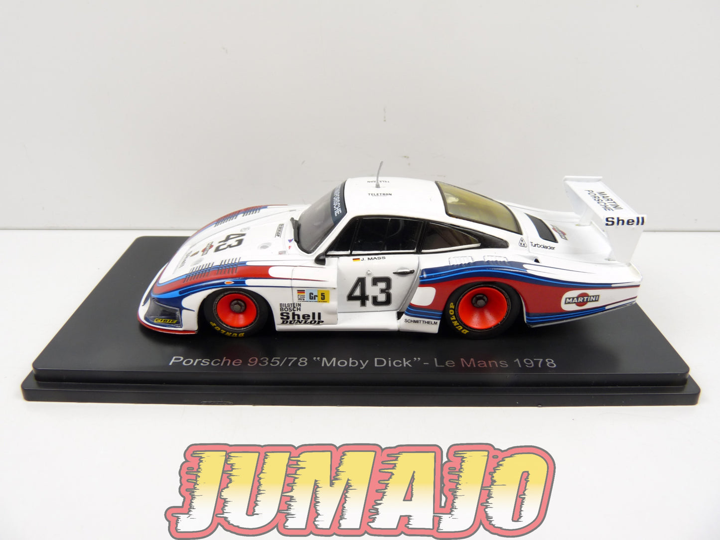 24H146 1/43 HACHETTE Japon 24 Heures Le Mans : Porsche 935/78 Moby Dick 1978 Schruti #43