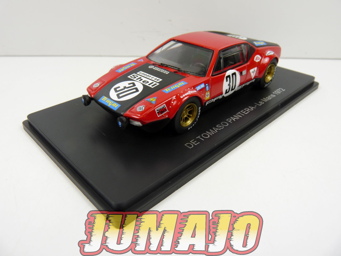 24H148 1/43 HACHETTE Japon 24 Heures Le Mans : De Tomaso Pantera 1972 Baviera #30
